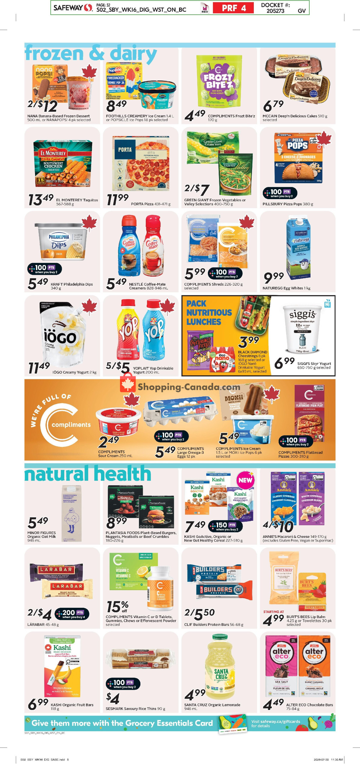 Safeway flyer from Thursday August 13, 2026 to Wednesday August 19, 2026 - page 10