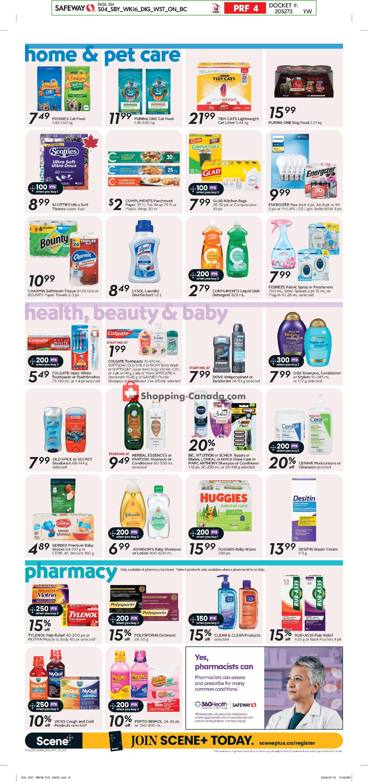 Safeway flyer from Thursday August 13, 2026 to Wednesday August 19, 2026 - page 12