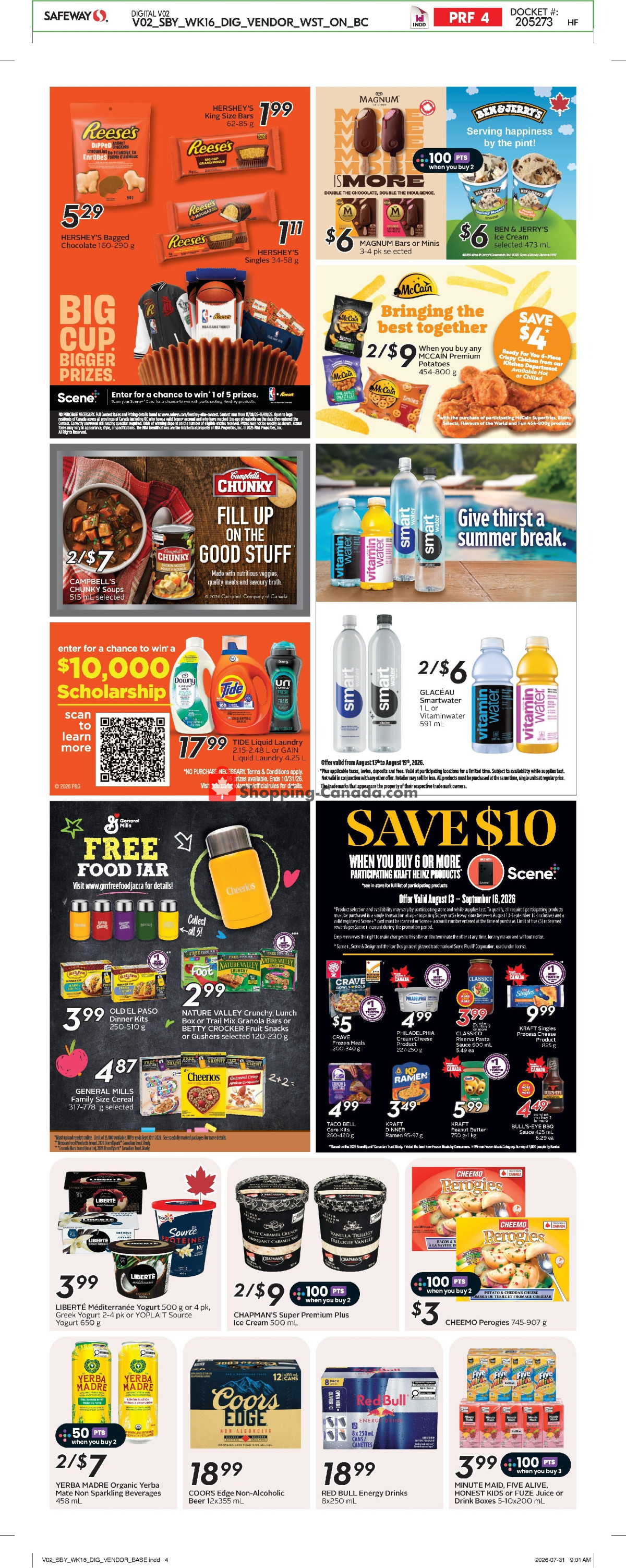 Safeway flyer from Thursday August 13, 2026 to Wednesday August 19, 2026 - page 19