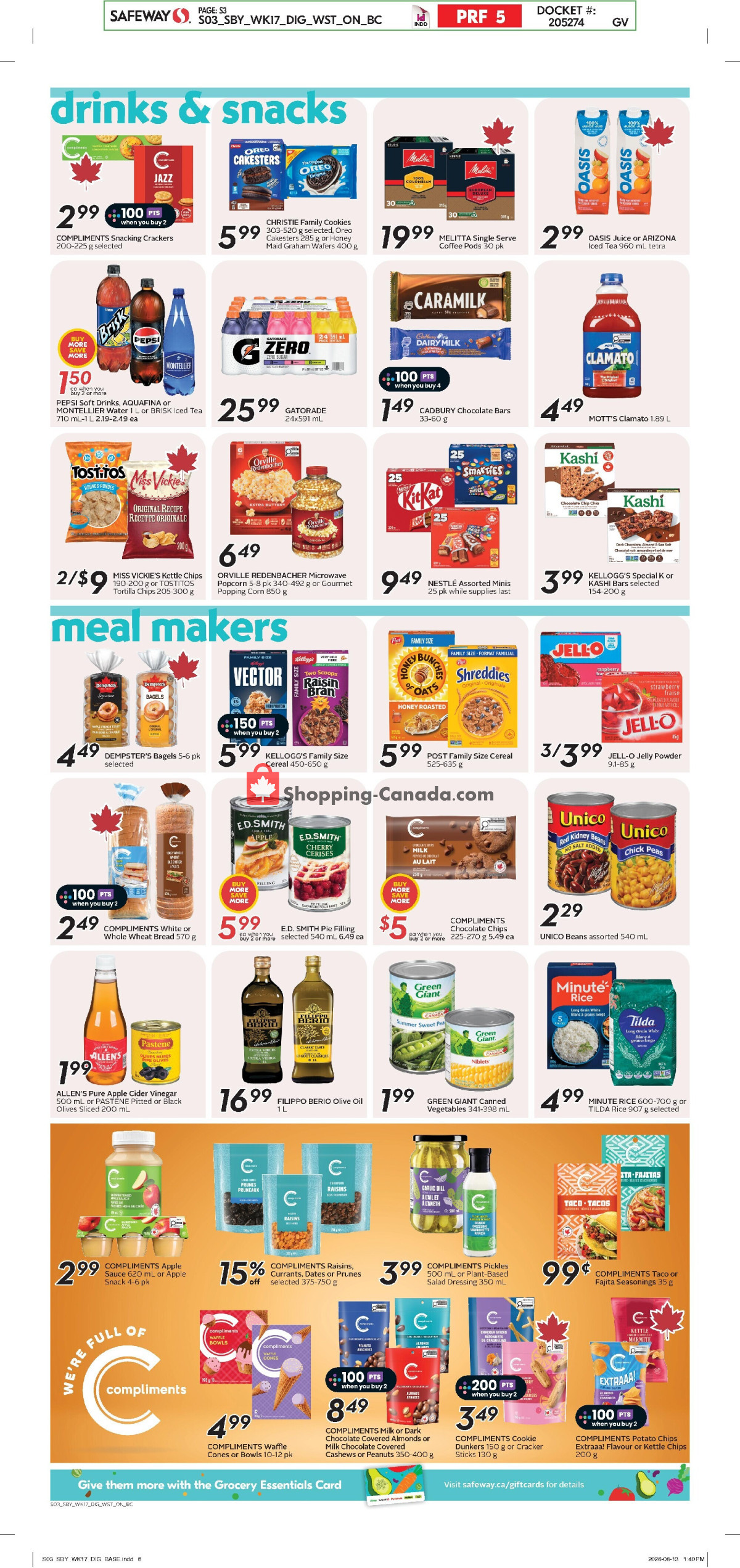 Safeway flyer from Thursday August 20, 2026 to Wednesday August 26, 2026 - page 11