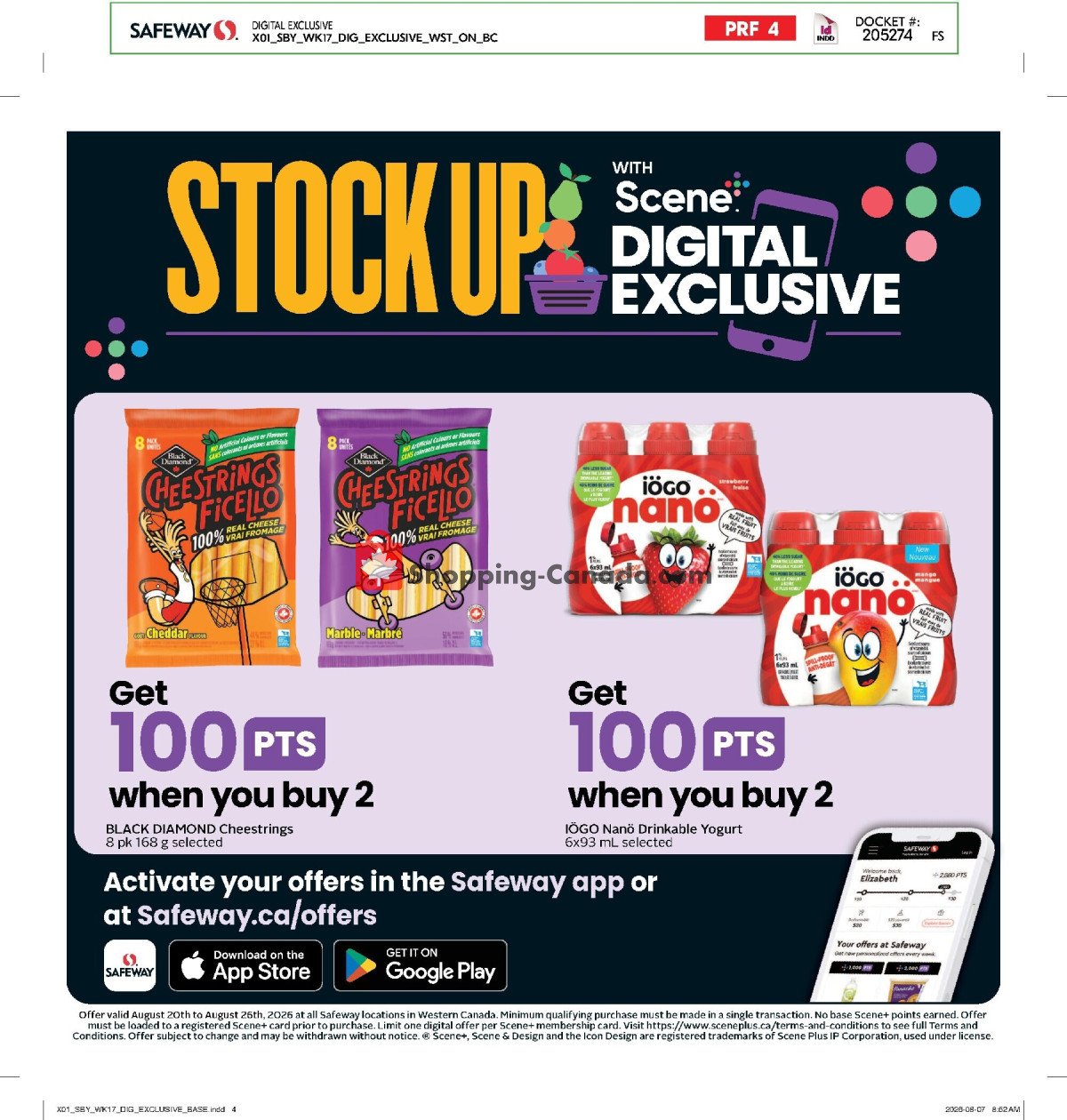 Safeway flyer from Thursday August 20, 2026 to Wednesday August 26, 2026 - page 13