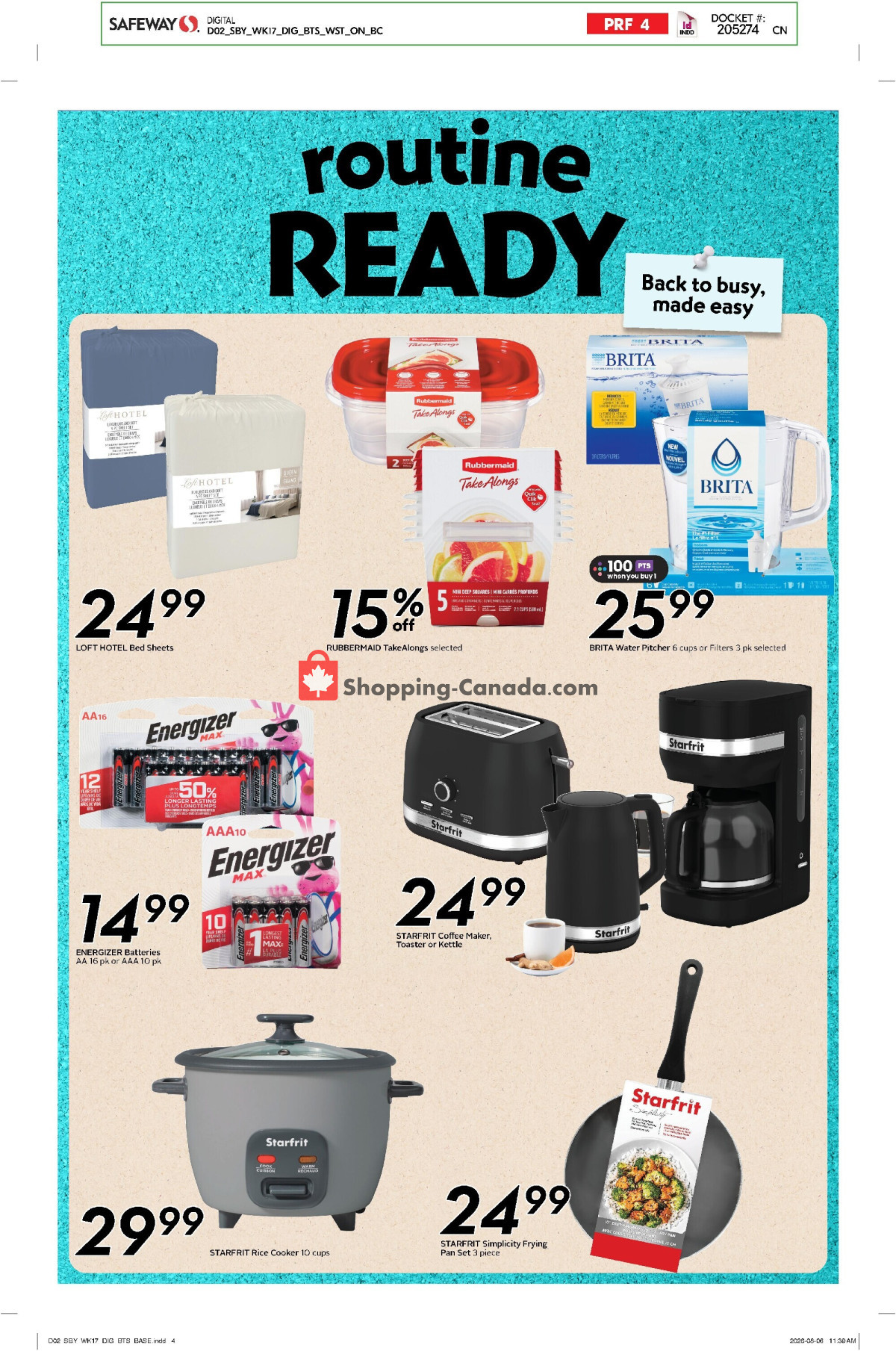 Safeway flyer from Thursday August 20, 2026 to Wednesday August 26, 2026 - page 15