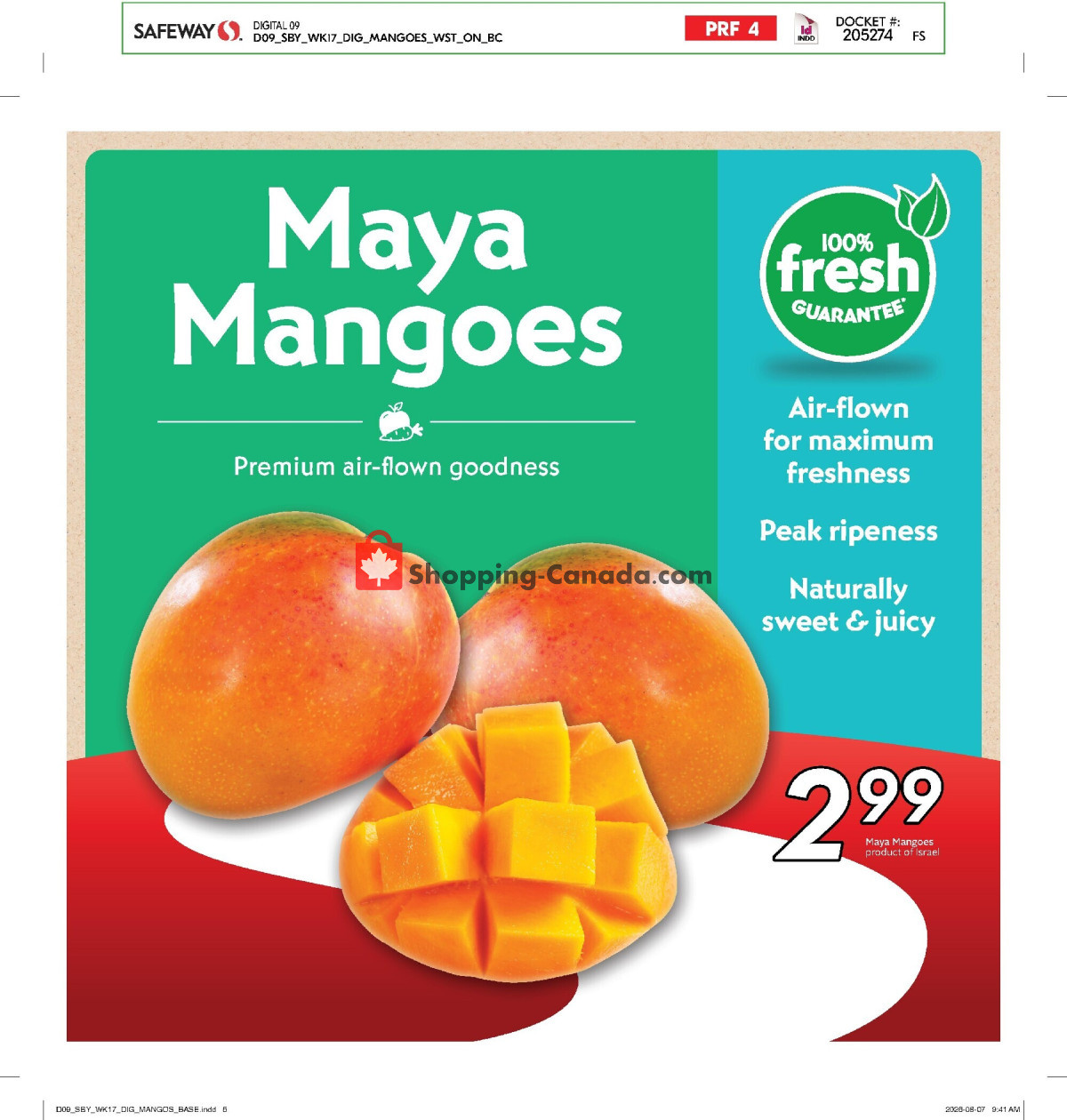 Safeway flyer from Thursday August 20, 2026 to Wednesday August 26, 2026 - page 19