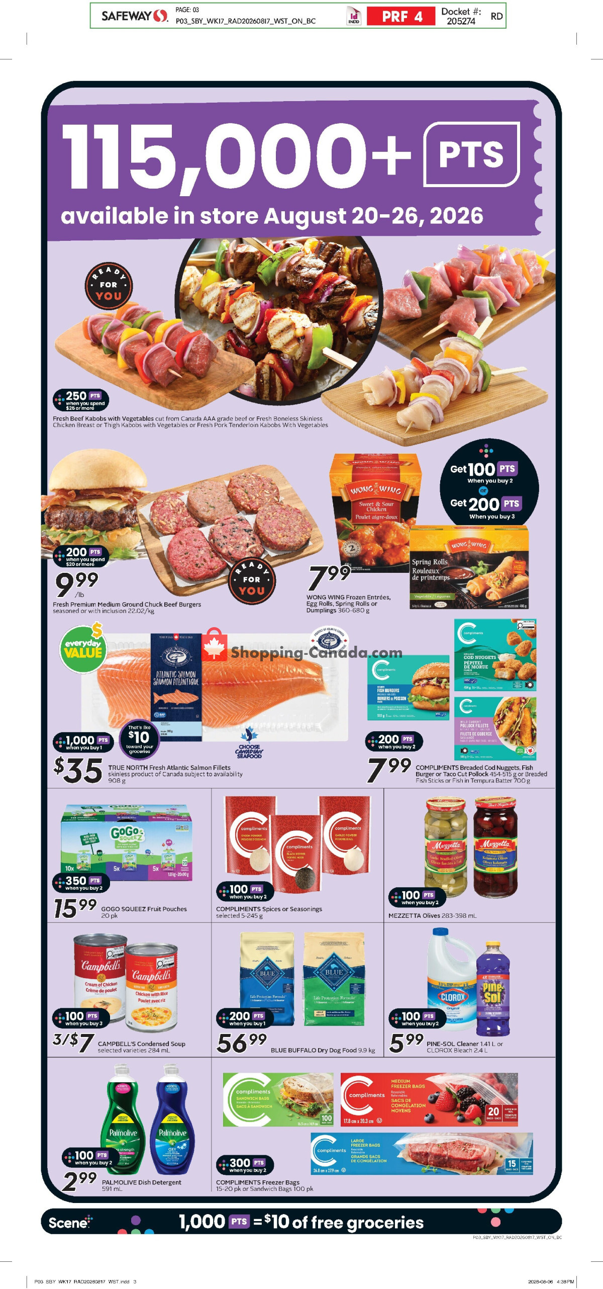 Safeway flyer from Thursday August 20, 2026 to Wednesday August 26, 2026 - page 6