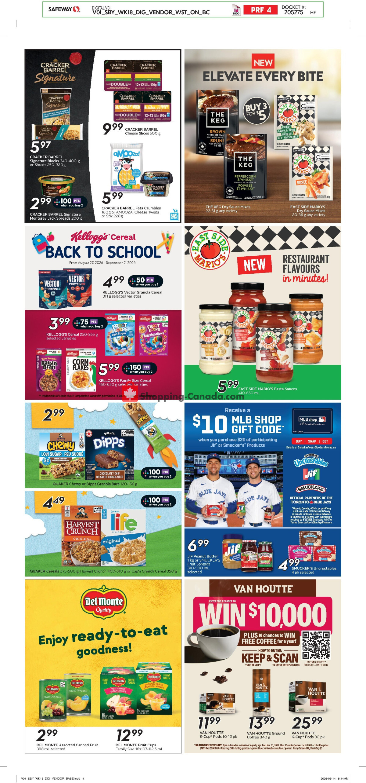 Safeway flyer from Thursday August 27, 2026 to Wednesday September 2, 2026 - page 18