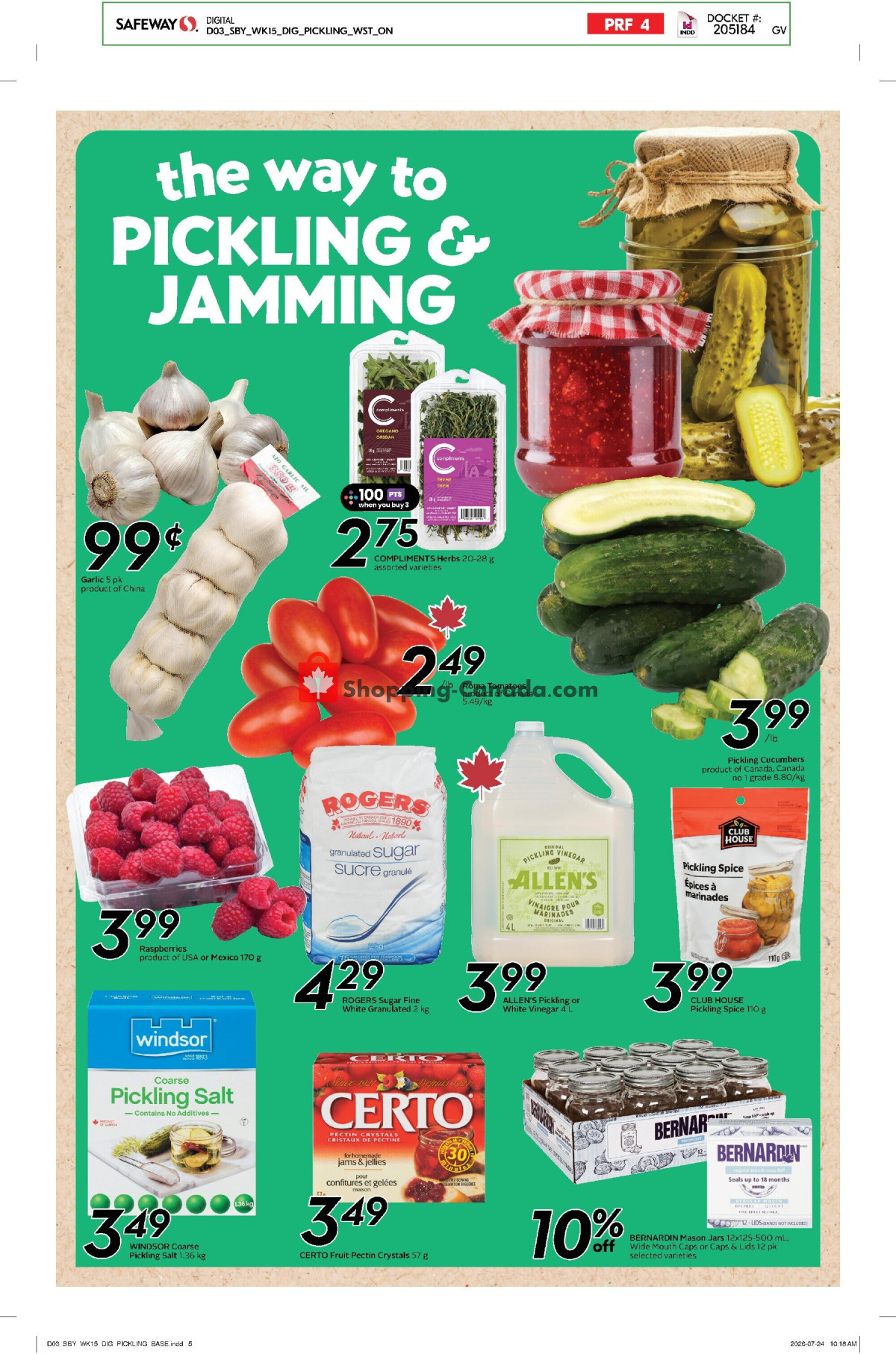 Safeway flyer from Thursday August 6, 2026 to Wednesday August 12, 2026 - page 15