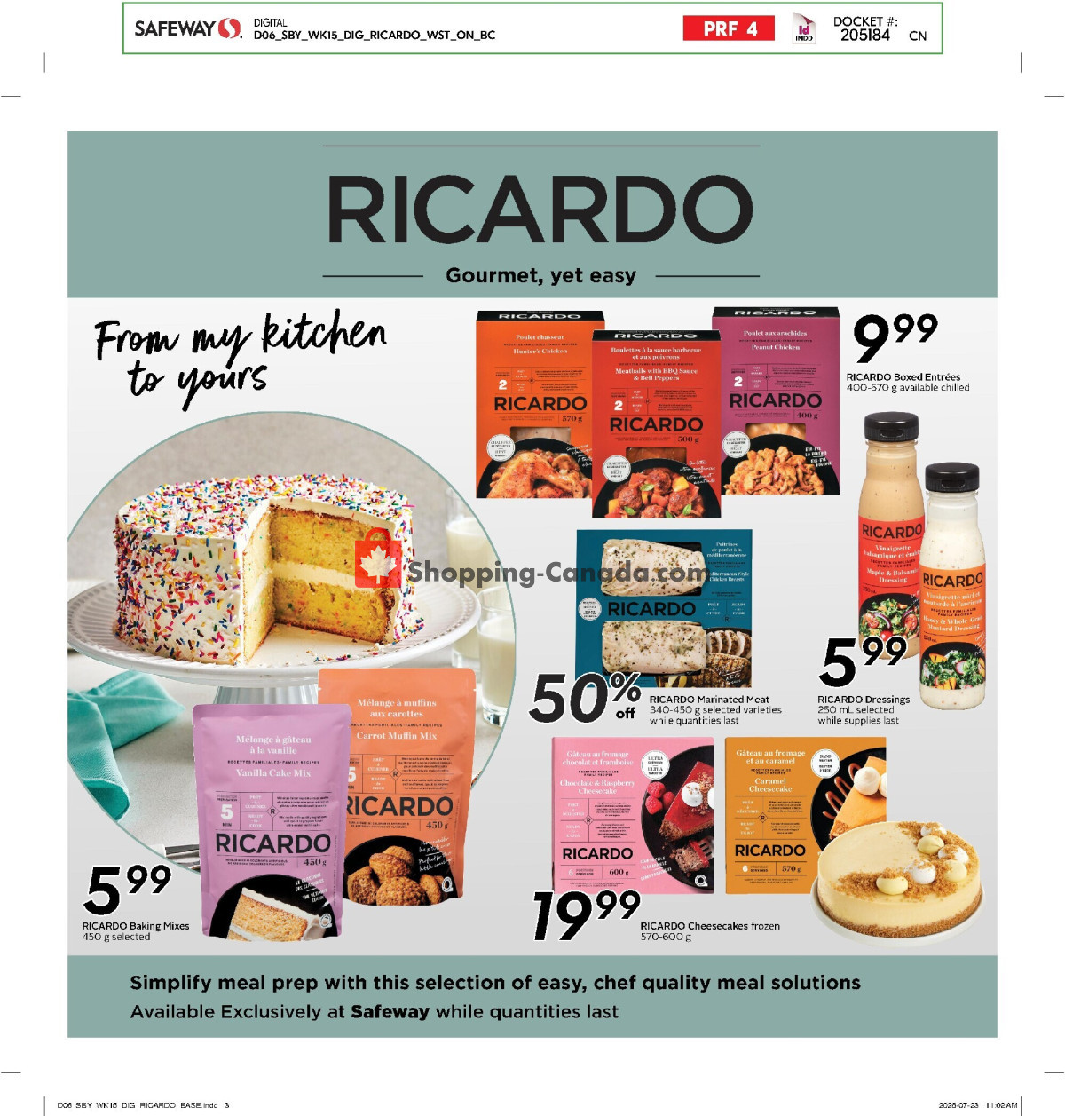 Safeway flyer from Thursday August 6, 2026 to Wednesday August 12, 2026 - page 16