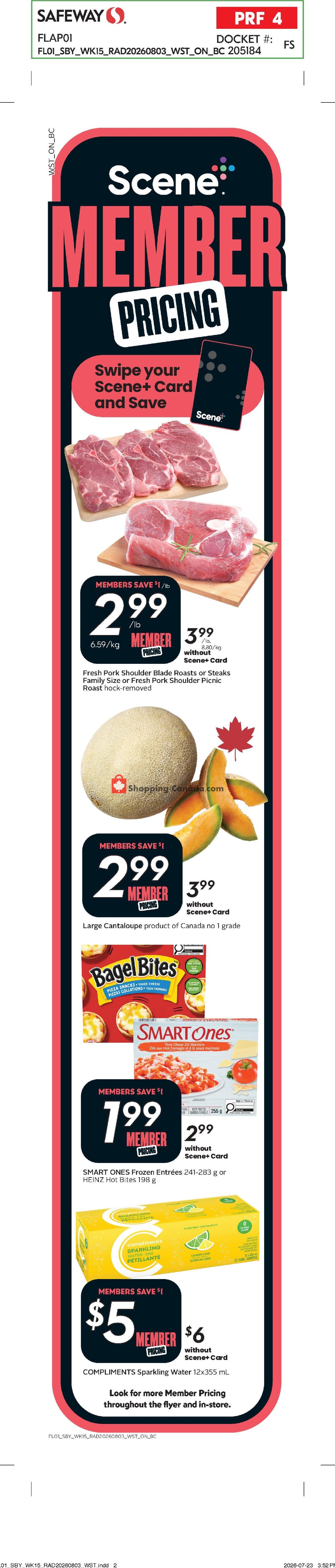 Safeway flyer from Thursday August 6, 2026 to Wednesday August 12, 2026 - page 2