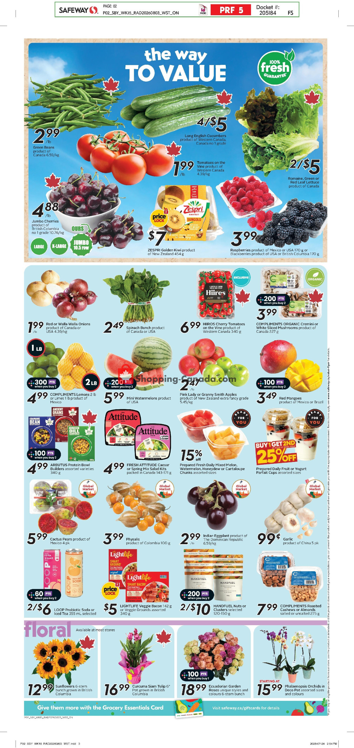 Safeway flyer from Thursday August 6, 2026 to Wednesday August 12, 2026 - page 5