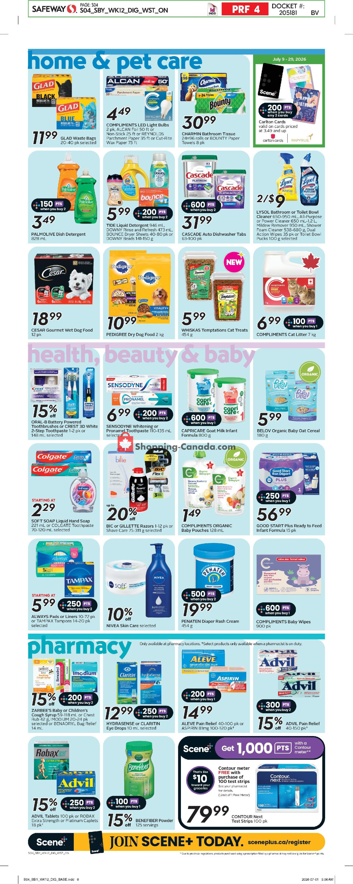 Safeway flyer from Thursday July 16, 2026 to Wednesday July 22, 2026 - page 12