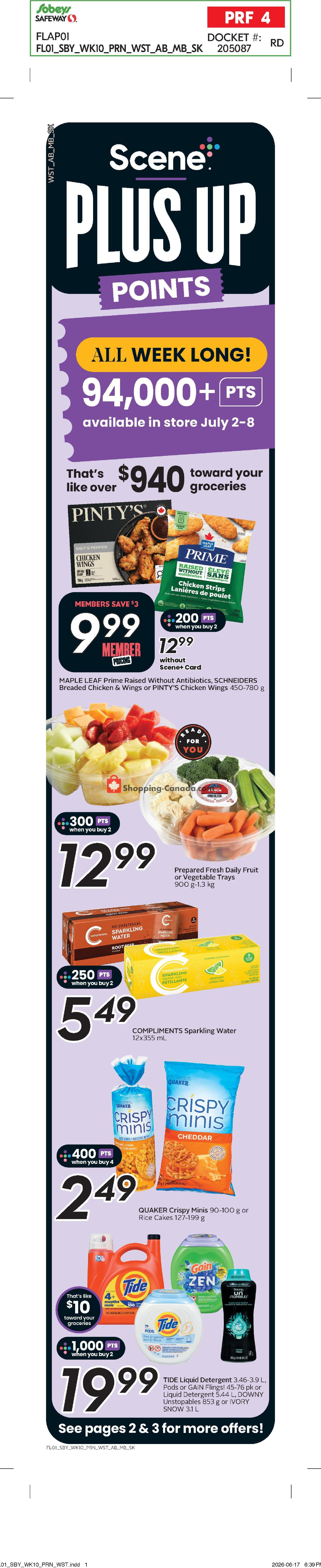 Safeway flyer from Thursday July 2, 2026 to Wednesday July 8, 2026 - page 2