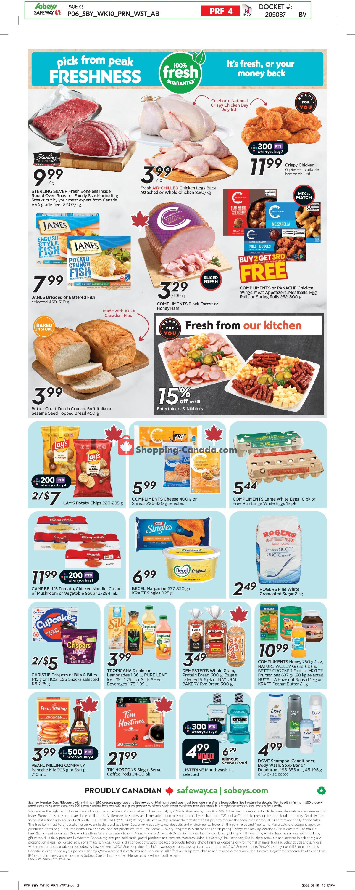 Safeway flyer from Thursday July 2, 2026 to Wednesday July 8, 2026 - page 4