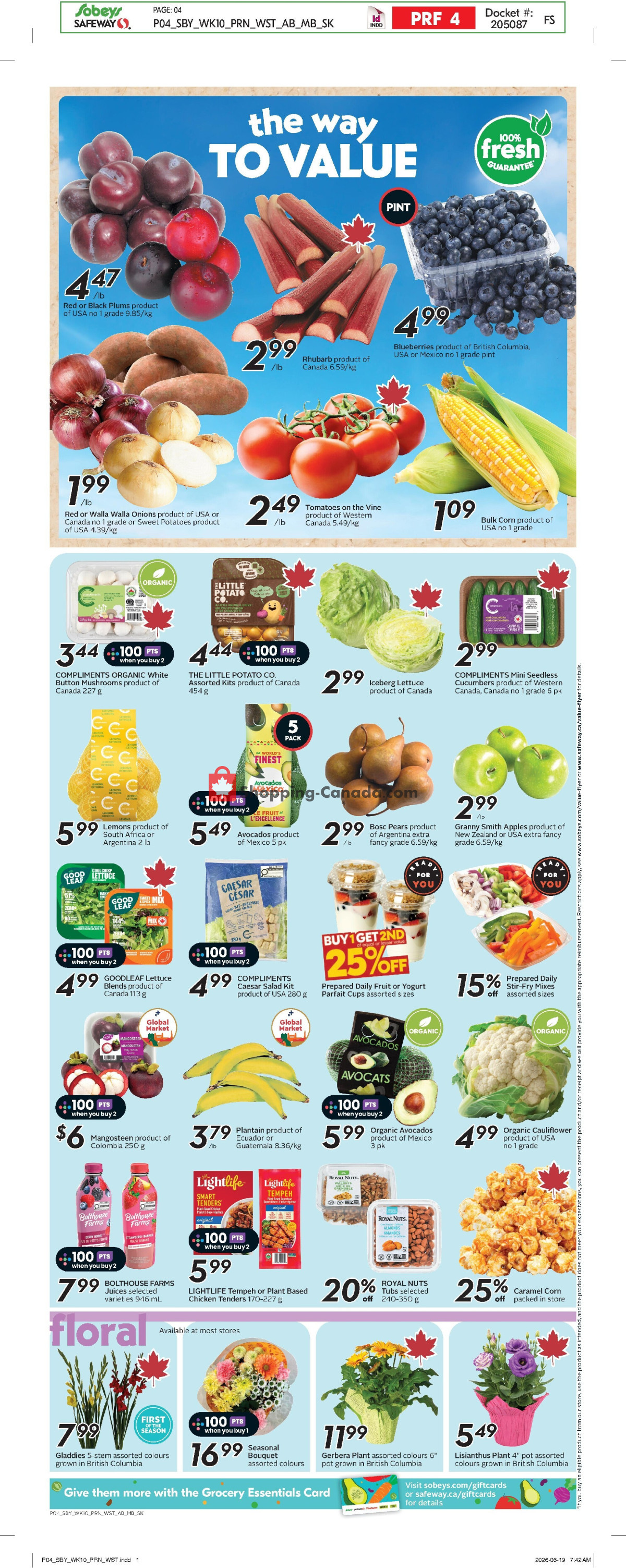 Safeway flyer from Thursday July 2, 2026 to Wednesday July 8, 2026 - page 7