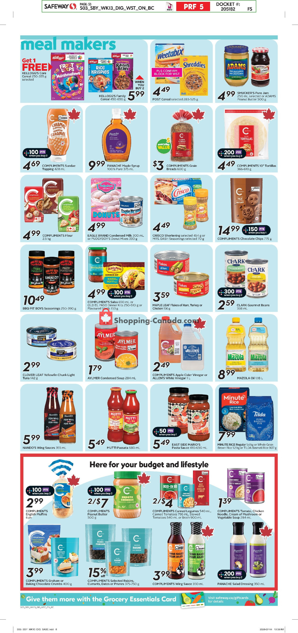 Safeway flyer from Thursday July 23, 2026 to Wednesday July 29, 2026 - page 11