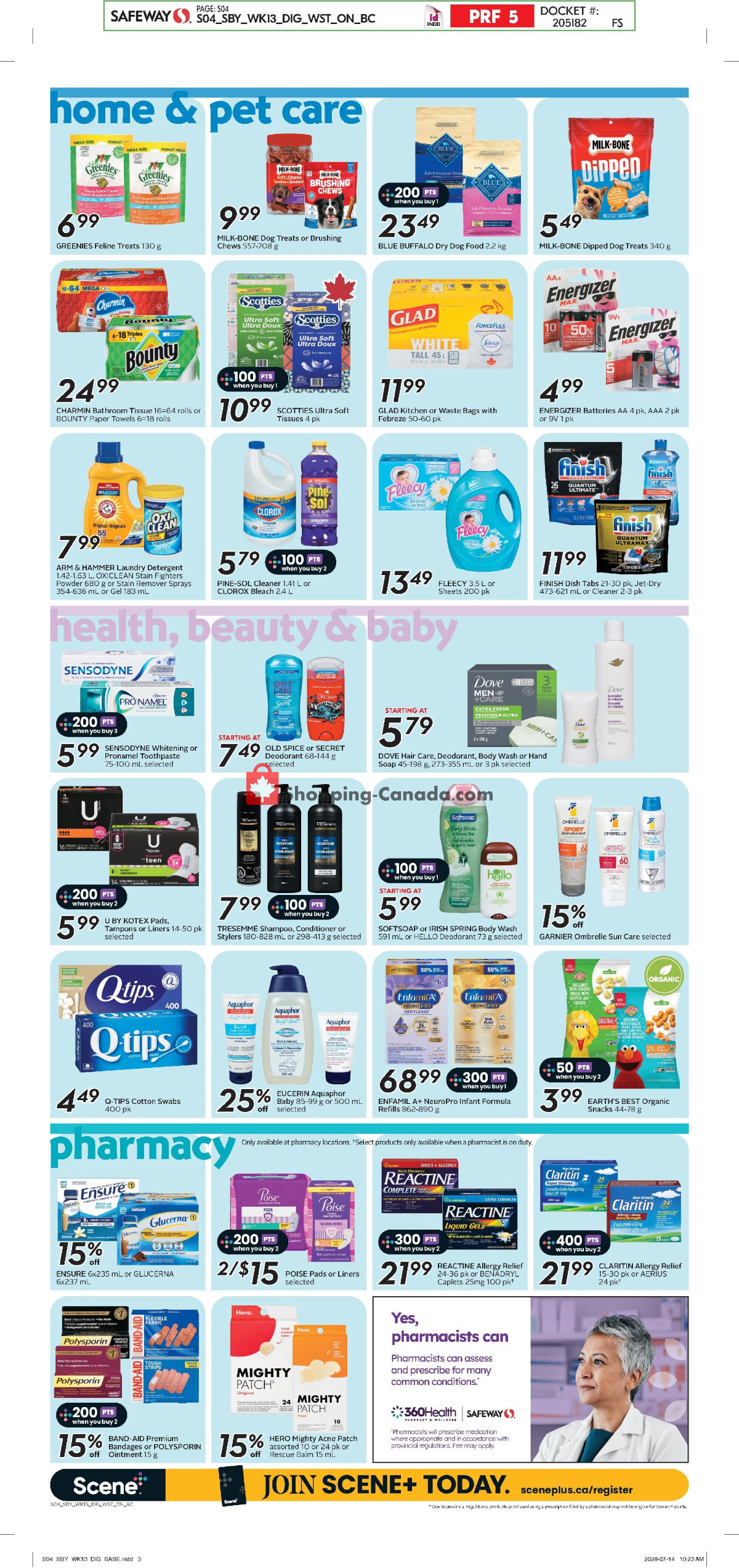 Safeway flyer from Thursday July 23, 2026 to Wednesday July 29, 2026 - page 12