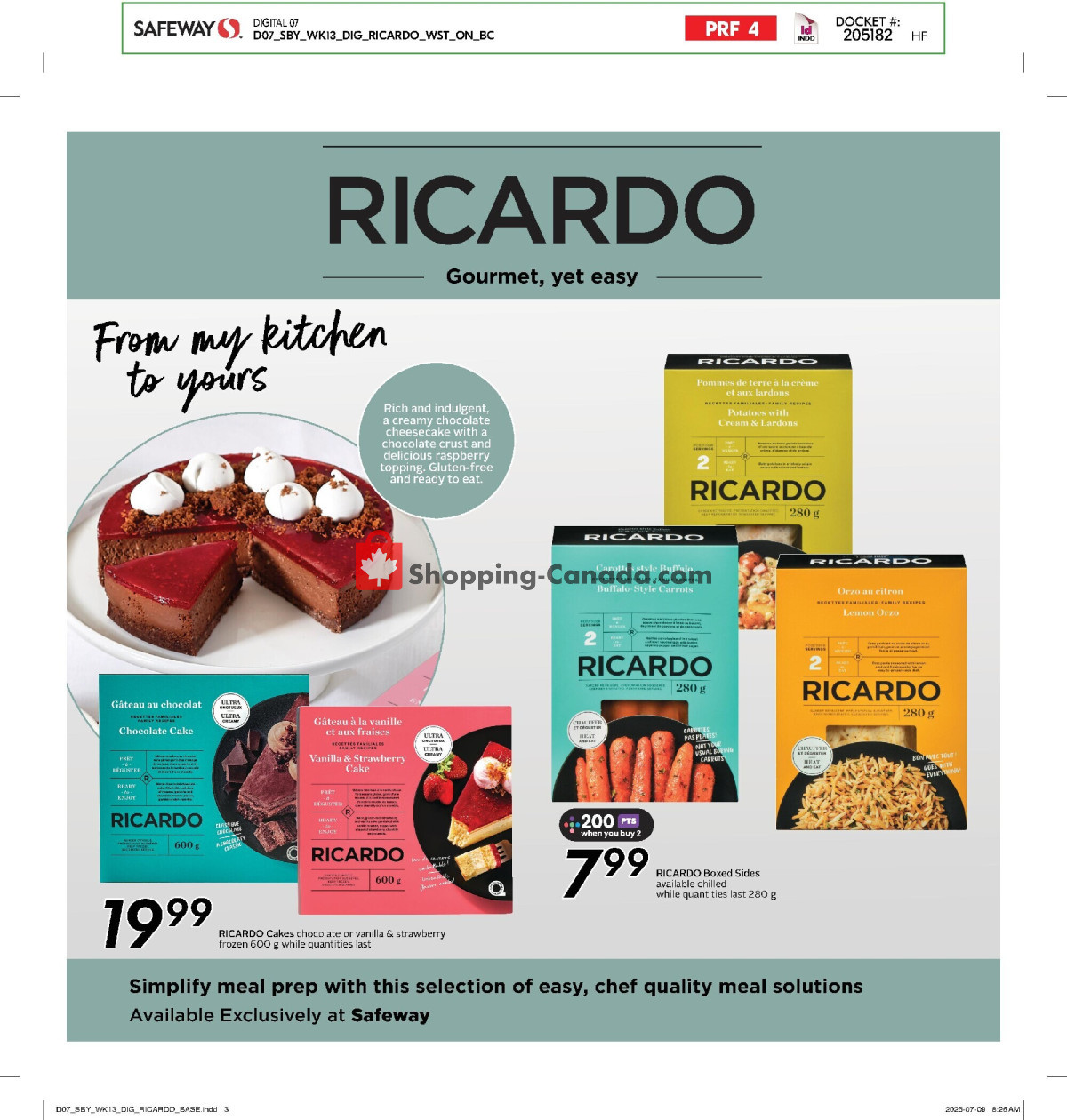 Safeway flyer from Thursday July 23, 2026 to Wednesday July 29, 2026 - page 19