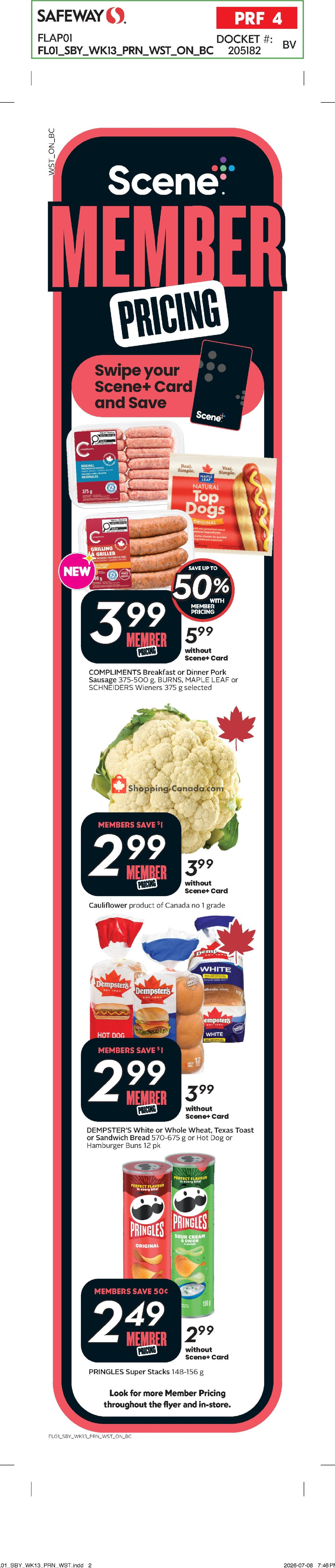 Safeway flyer from Thursday July 23, 2026 to Wednesday July 29, 2026 - page 2