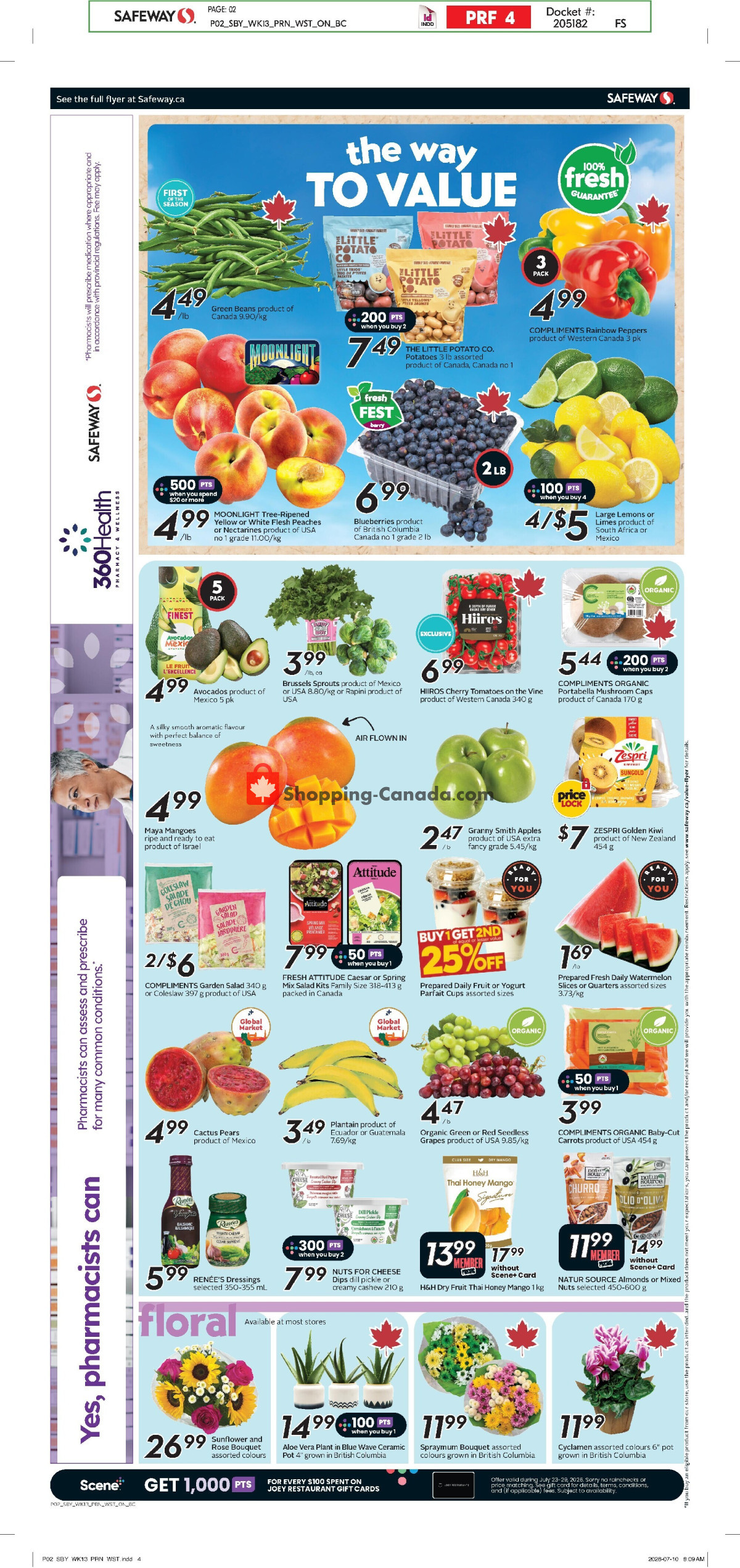 Safeway flyer from Thursday July 23, 2026 to Wednesday July 29, 2026 - page 5