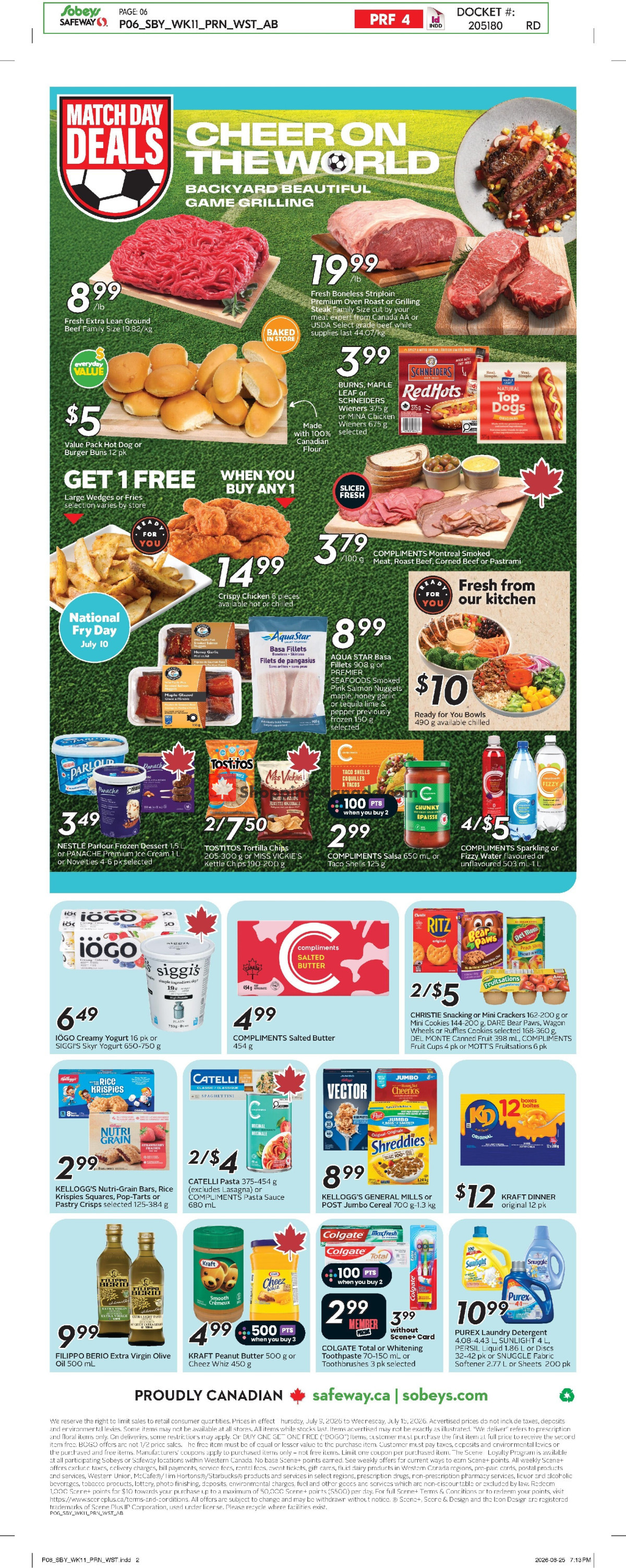 Safeway flyer from Thursday July 9, 2026 to Wednesday July 15, 2026 - page 4