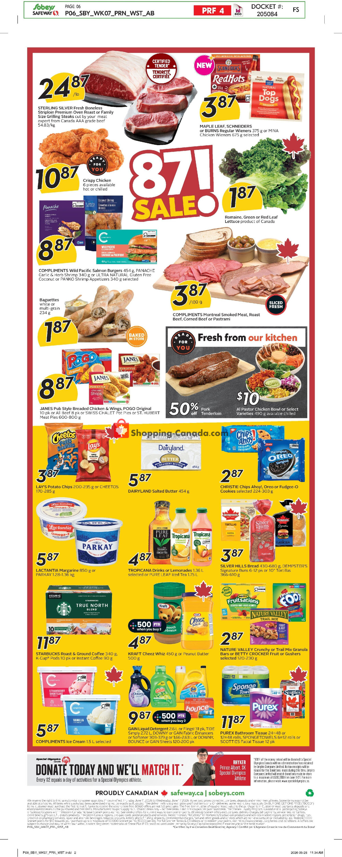 Safeway flyer from Thursday June 11, 2026 to Wednesday June 17, 2026 - page 4