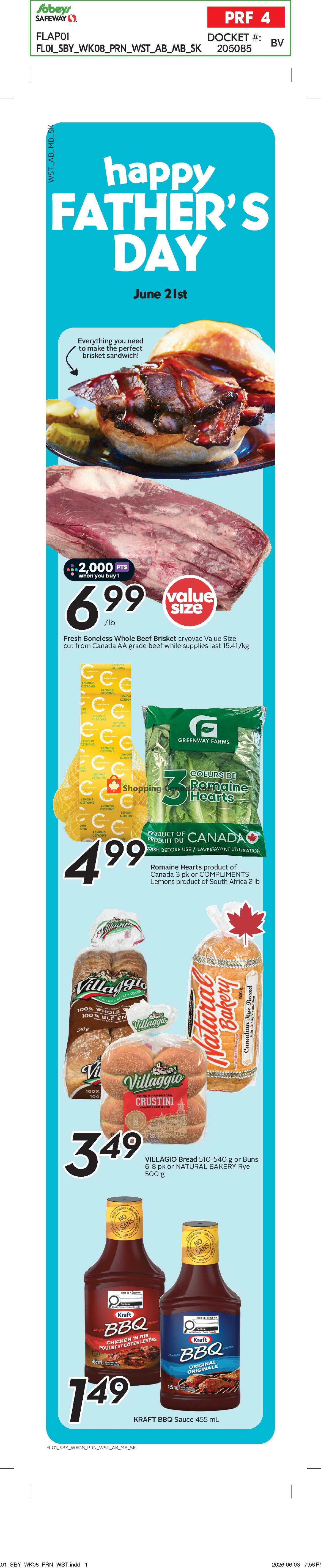 Safeway flyer from Thursday June 18, 2026 to Wednesday June 24, 2026 - page 2