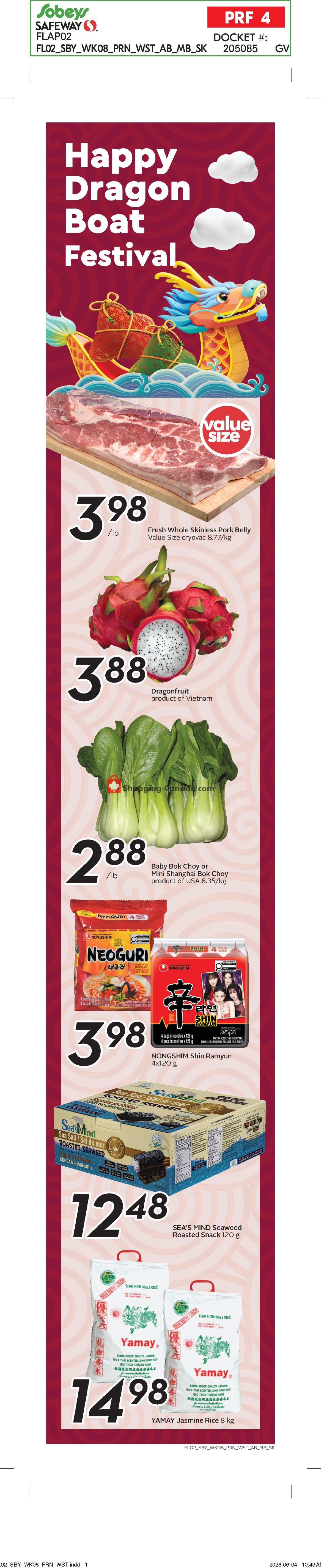 Safeway flyer from Thursday June 18, 2026 to Wednesday June 24, 2026 - page 3