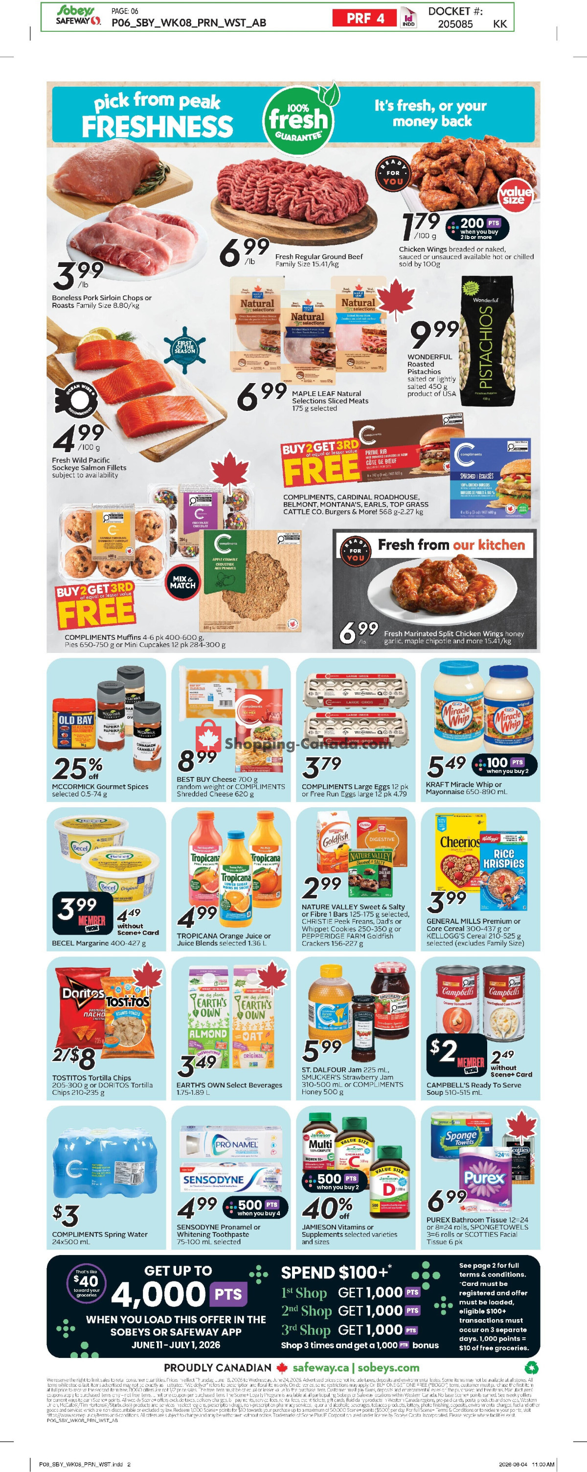 Safeway flyer from Thursday June 18, 2026 to Wednesday June 24, 2026 - page 4