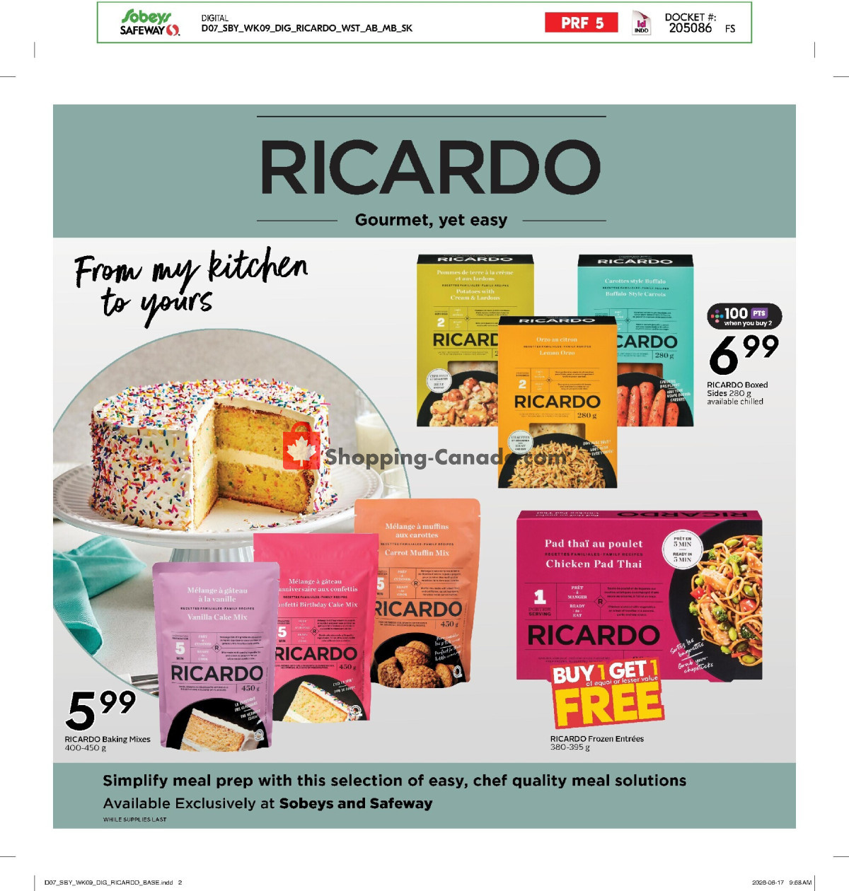 Safeway flyer from Thursday June 25, 2026 to Wednesday July 1, 2026 - page 20