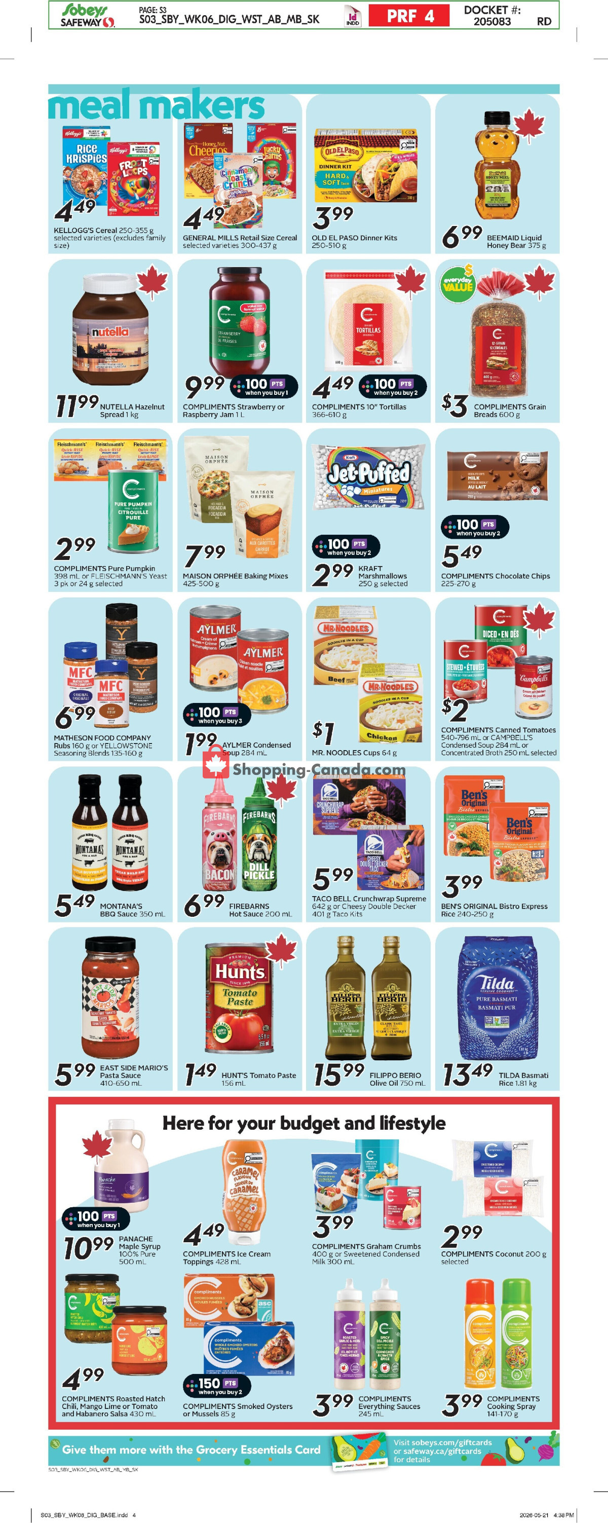 Safeway flyer from Thursday June 4, 2026 to Wednesday June 10, 2026 - page 12
