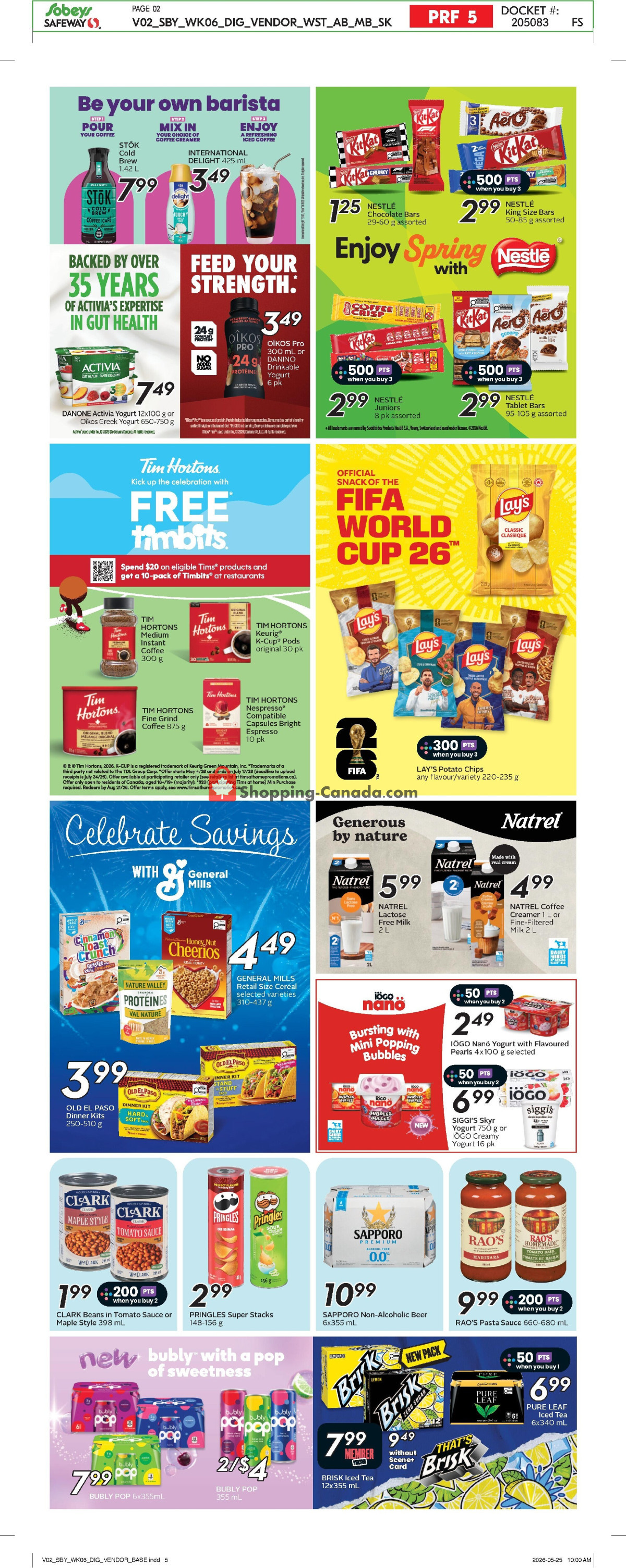 Safeway flyer from Thursday June 4, 2026 to Wednesday June 10, 2026 - page 25