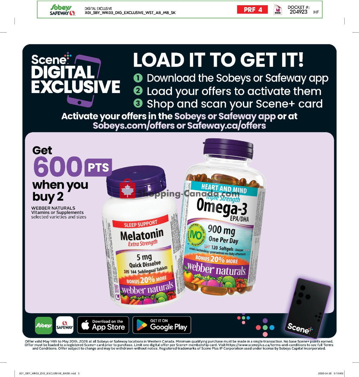 Safeway flyer from Thursday May 14, 2026 to Wednesday May 20, 2026 - page 13