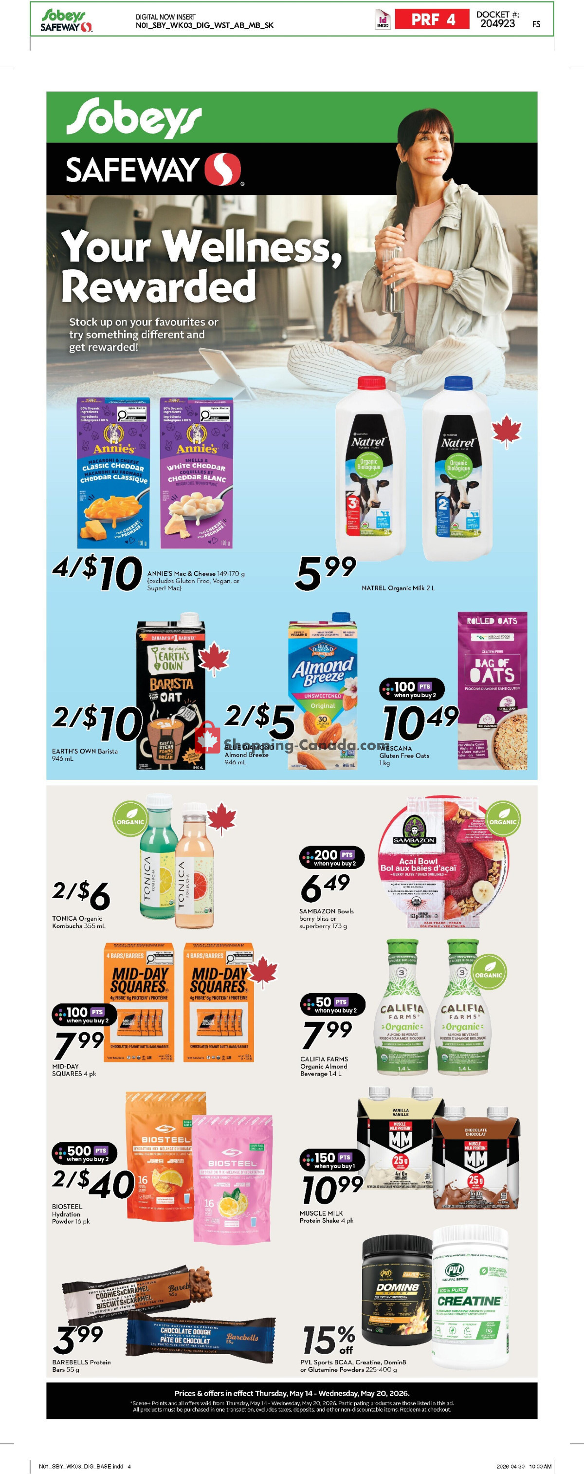 Safeway flyer from Thursday May 14, 2026 to Wednesday May 20, 2026 - page 24