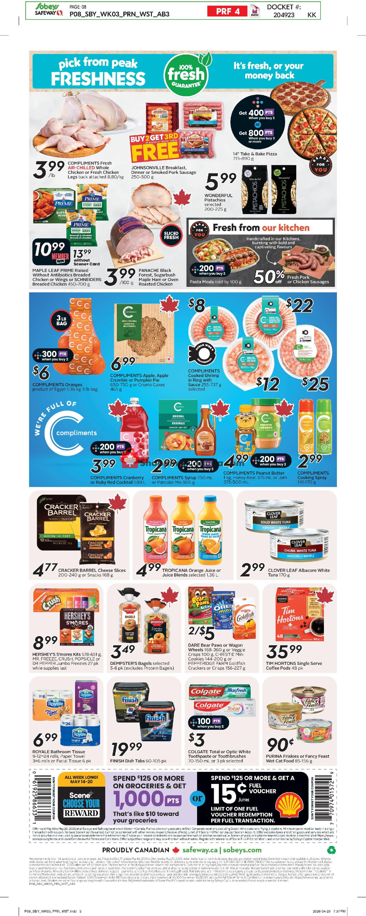 Safeway flyer from Thursday May 14, 2026 to Wednesday May 20, 2026 - page 4