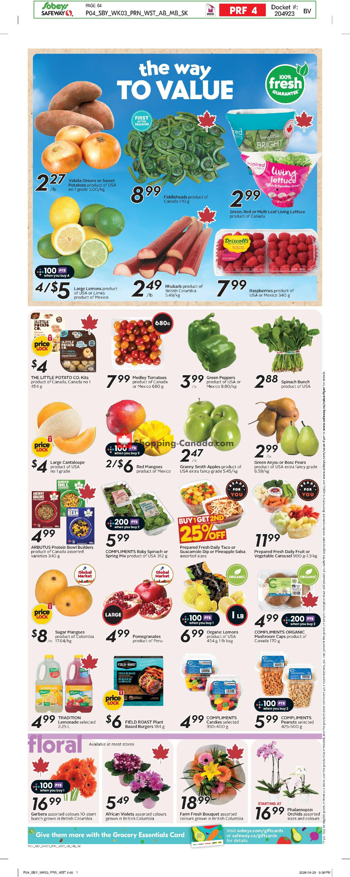 Safeway flyer from Thursday May 14, 2026 to Wednesday May 20, 2026 - page 7