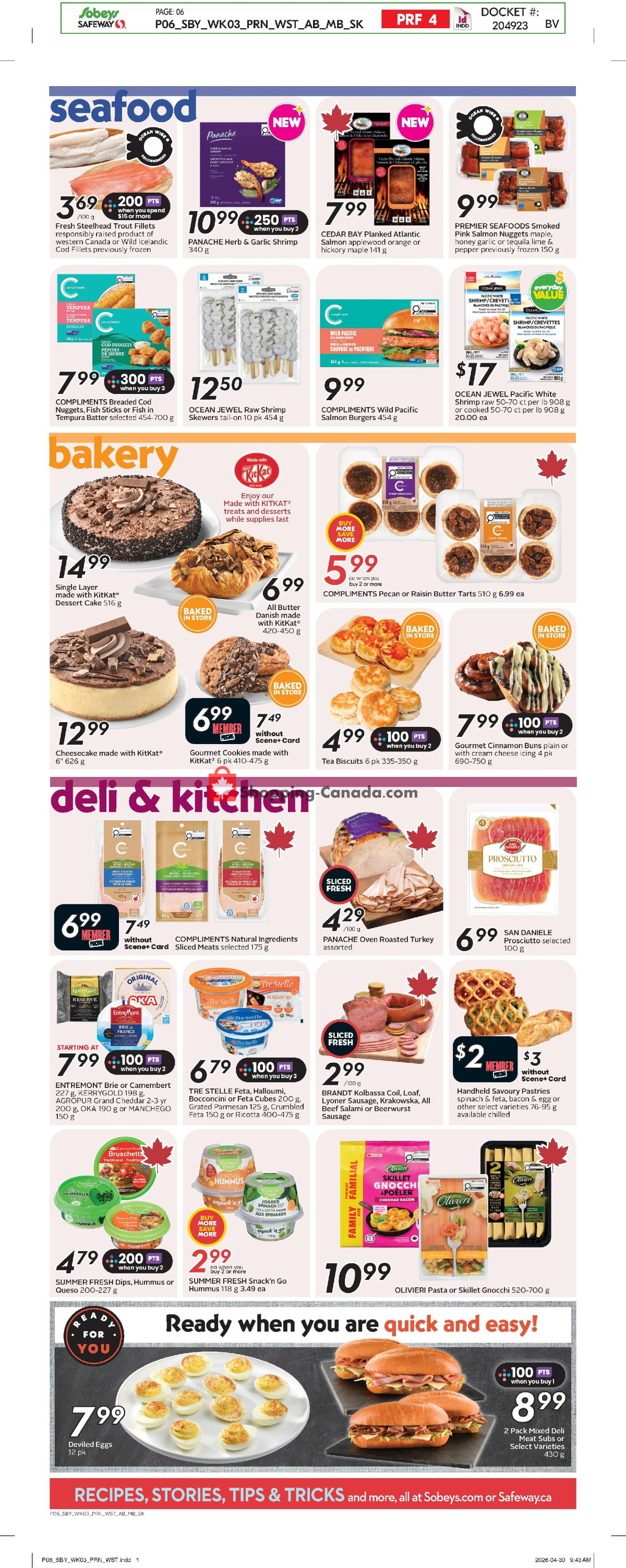 Safeway flyer from Thursday May 14, 2026 to Wednesday May 20, 2026 - page 9