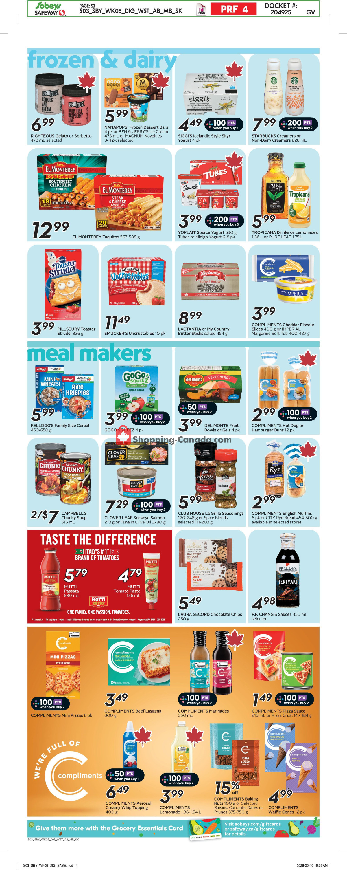 Safeway flyer from Thursday May 28, 2026 to Wednesday June 3, 2026 - page 12