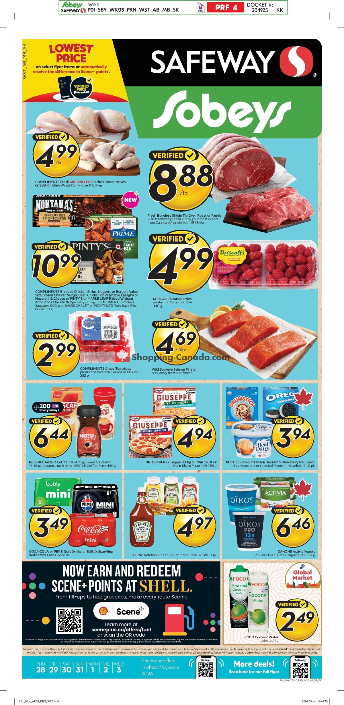 Safeway flyer from Thursday May 28, 2026 to Wednesday June 3, 2026 - page 5