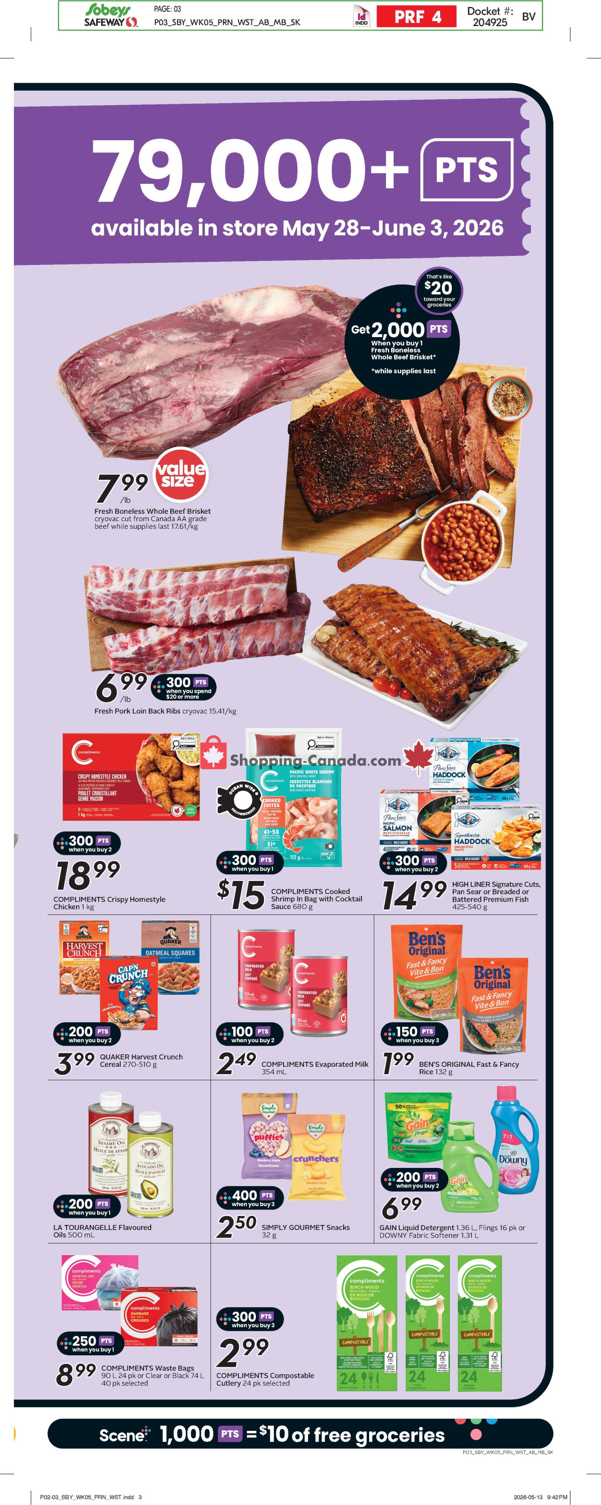 Safeway flyer from Thursday May 28, 2026 to Wednesday June 3, 2026 - page 6
