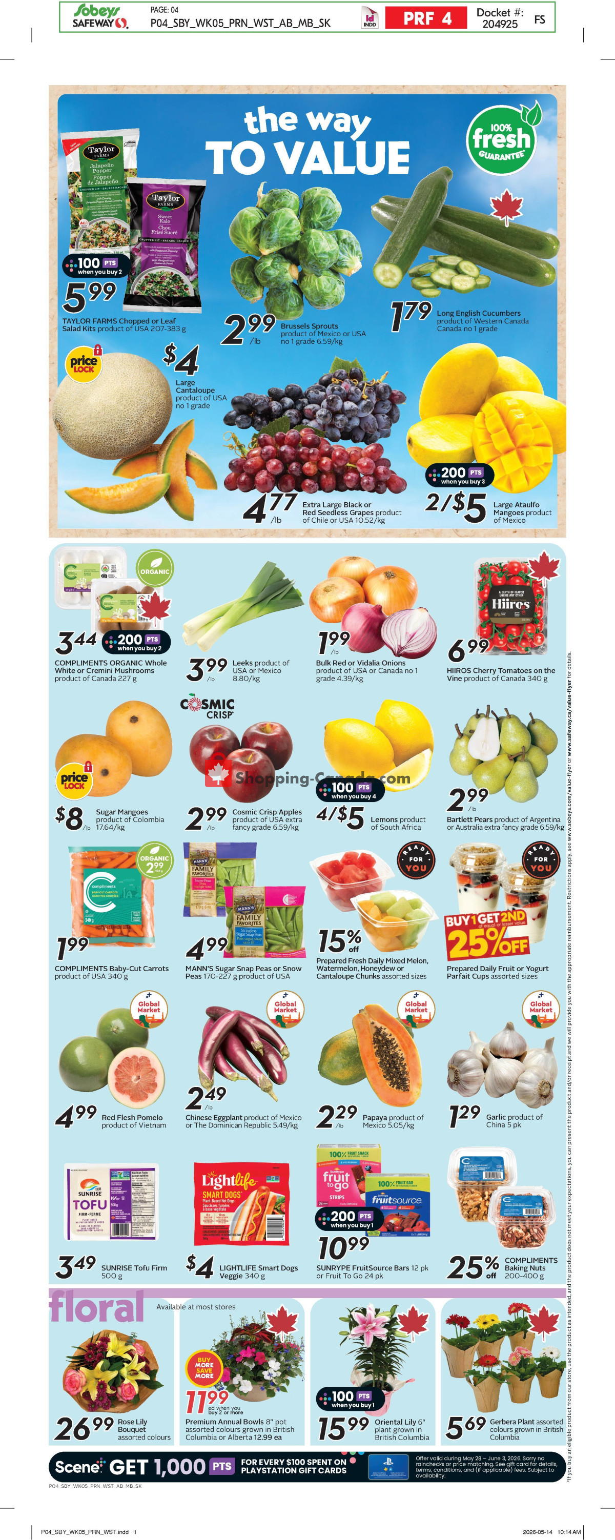 Safeway flyer from Thursday May 28, 2026 to Wednesday June 3, 2026 - page 7
