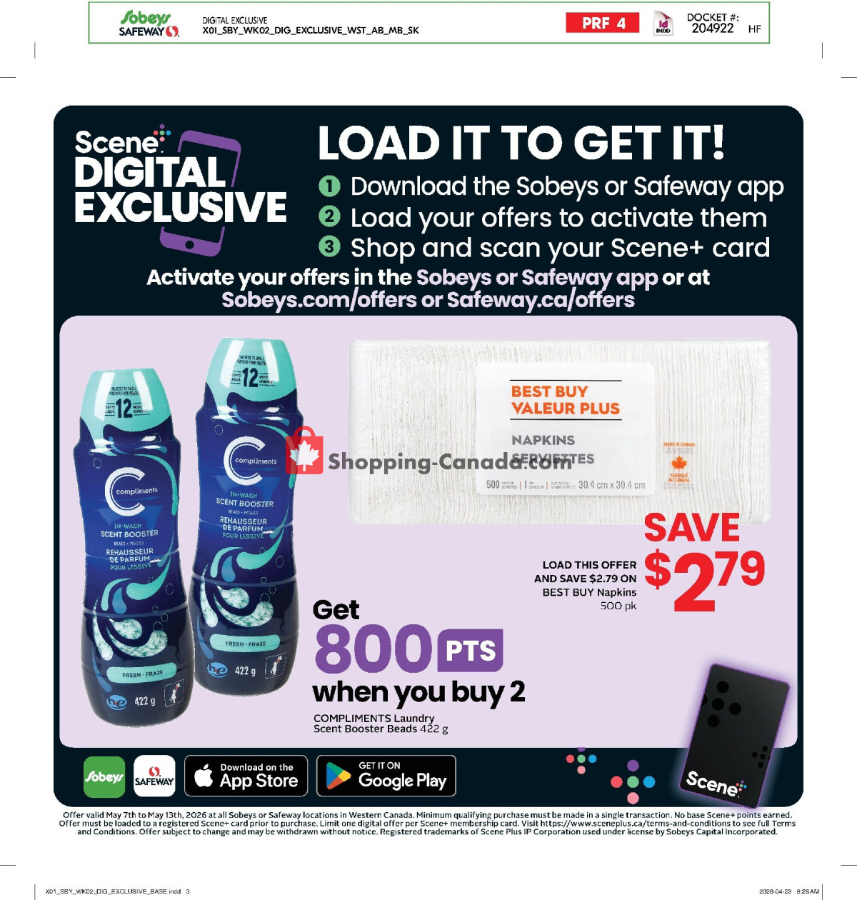 Safeway flyer from Thursday May 7, 2026 to Wednesday May 13, 2026 - page 15