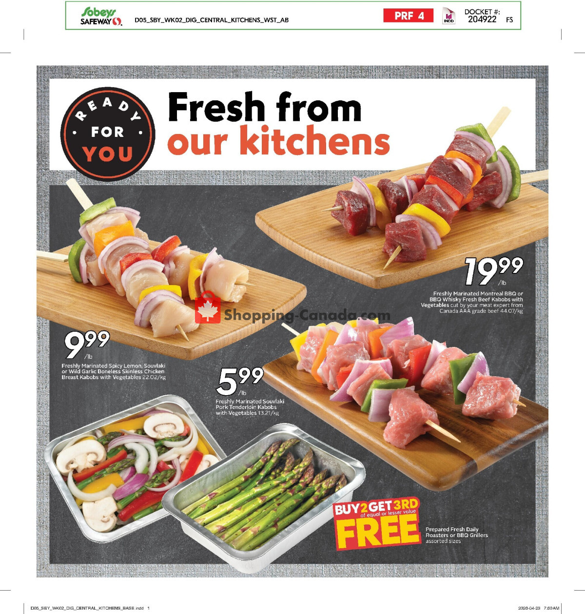 Safeway flyer from Thursday May 7, 2026 to Wednesday May 13, 2026 - page 20