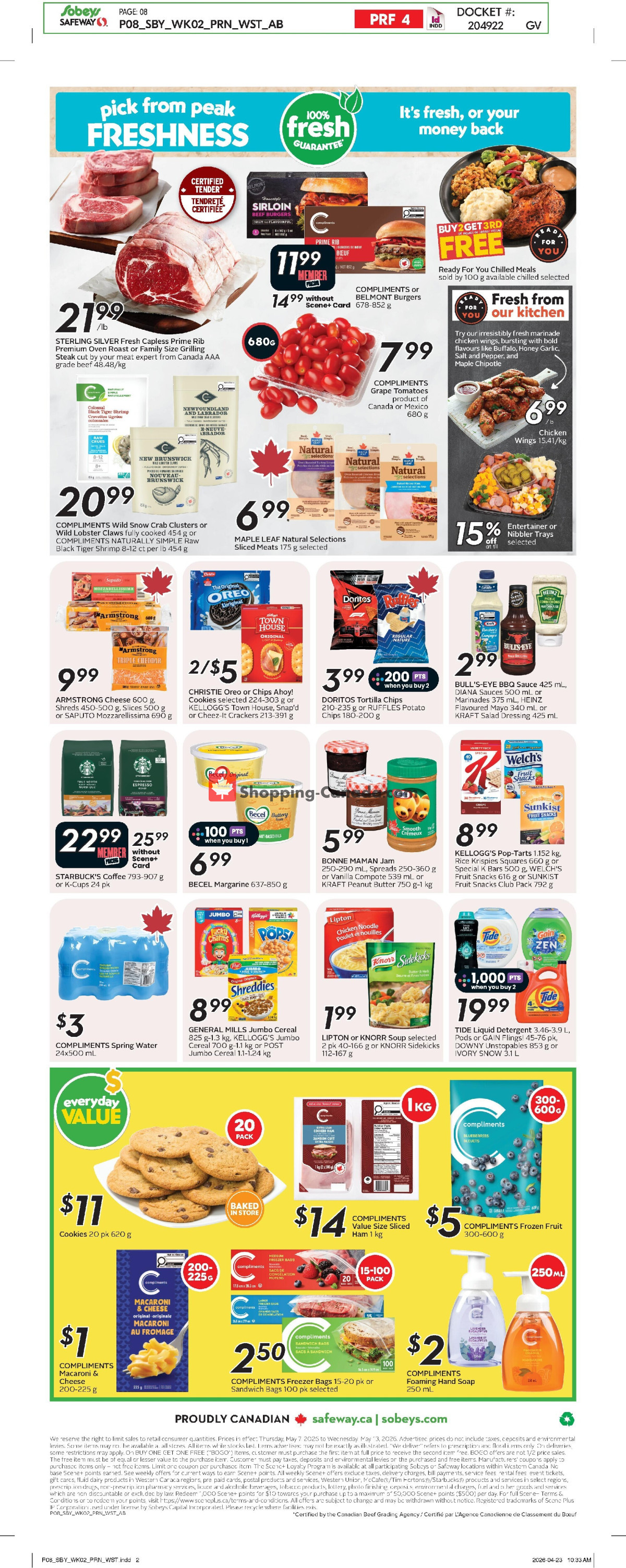 Safeway flyer from Thursday May 7, 2026 to Wednesday May 13, 2026 - page 4