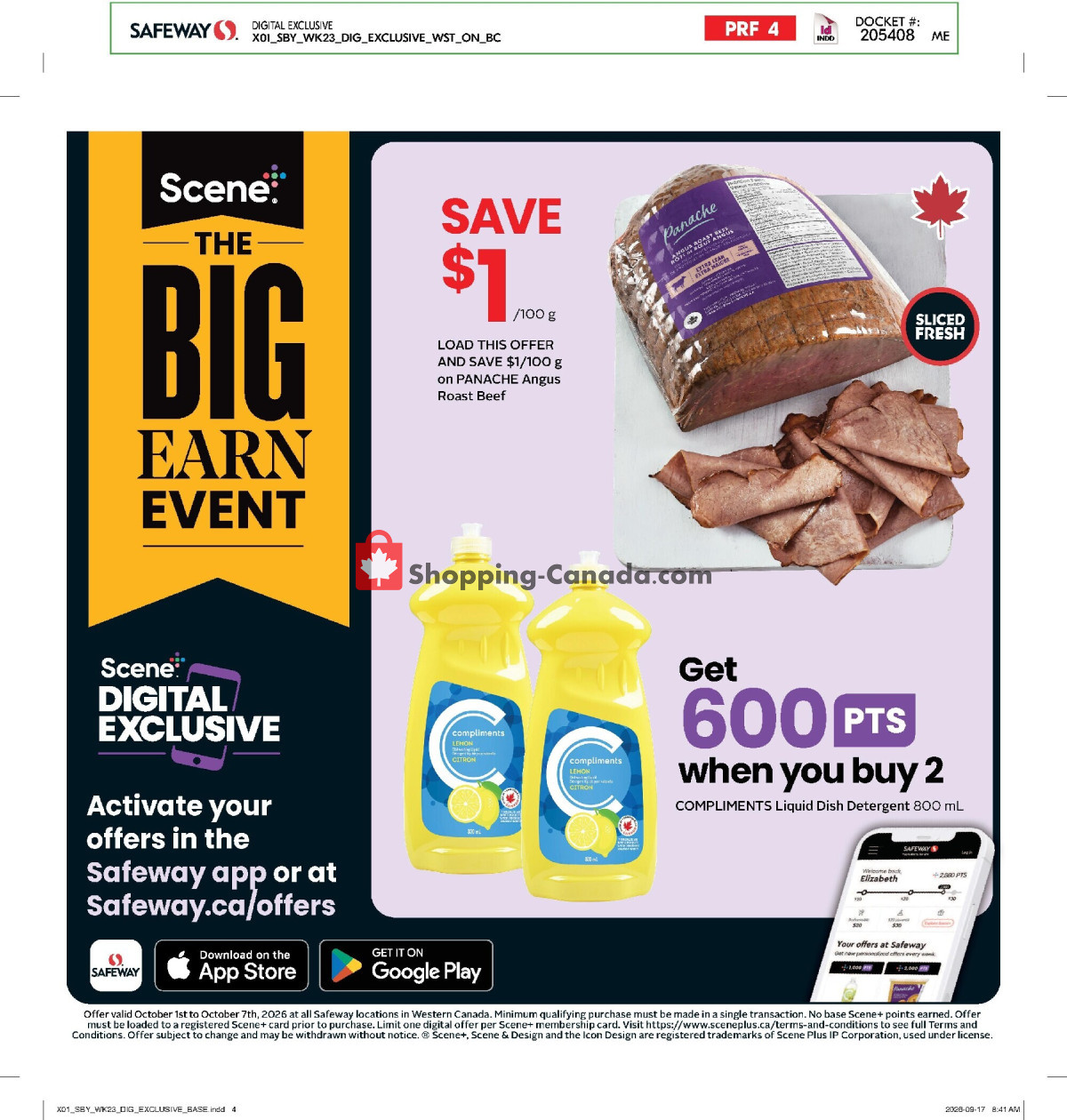 Safeway flyer from Thursday October 1, 2026 to Wednesday October 7, 2026 - page 13