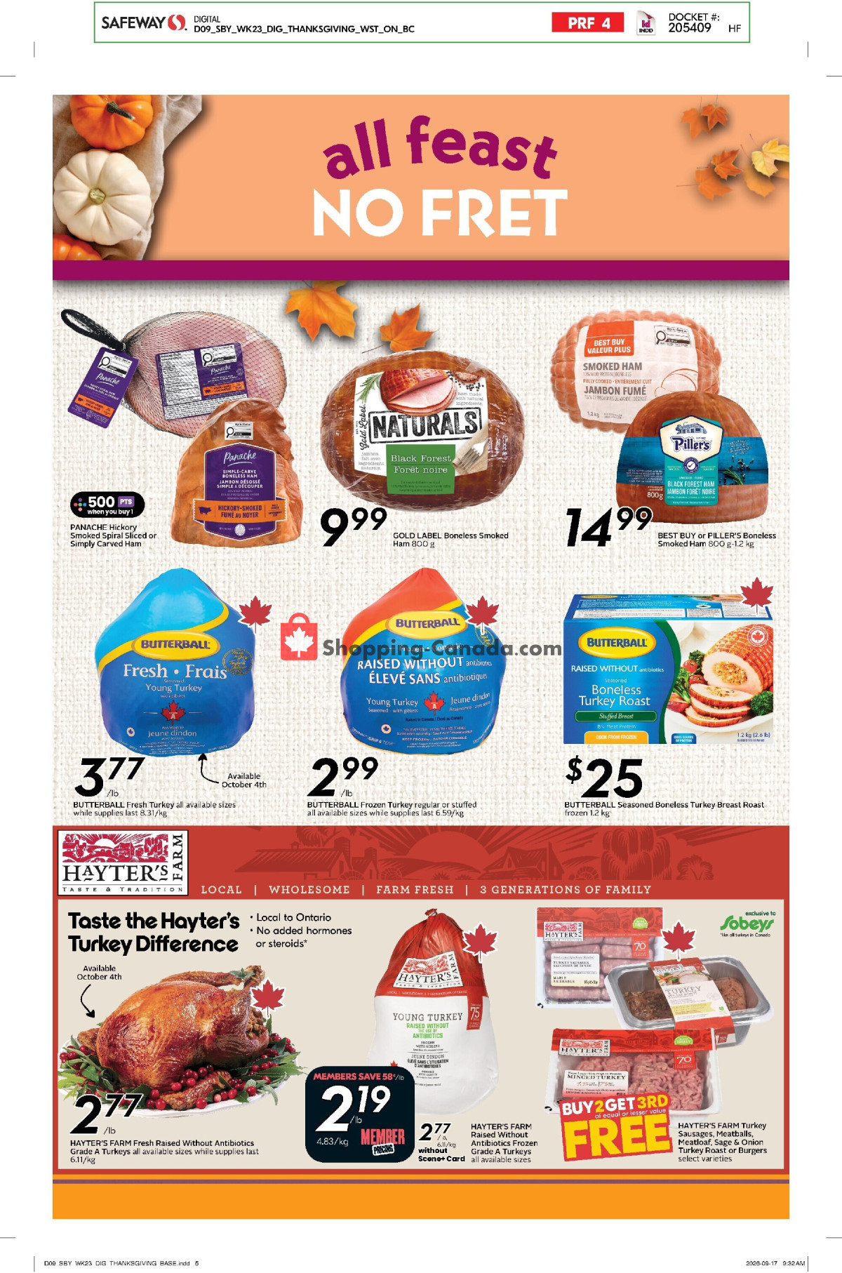 Safeway flyer from Thursday October 1, 2026 to Wednesday October 7, 2026 - page 22