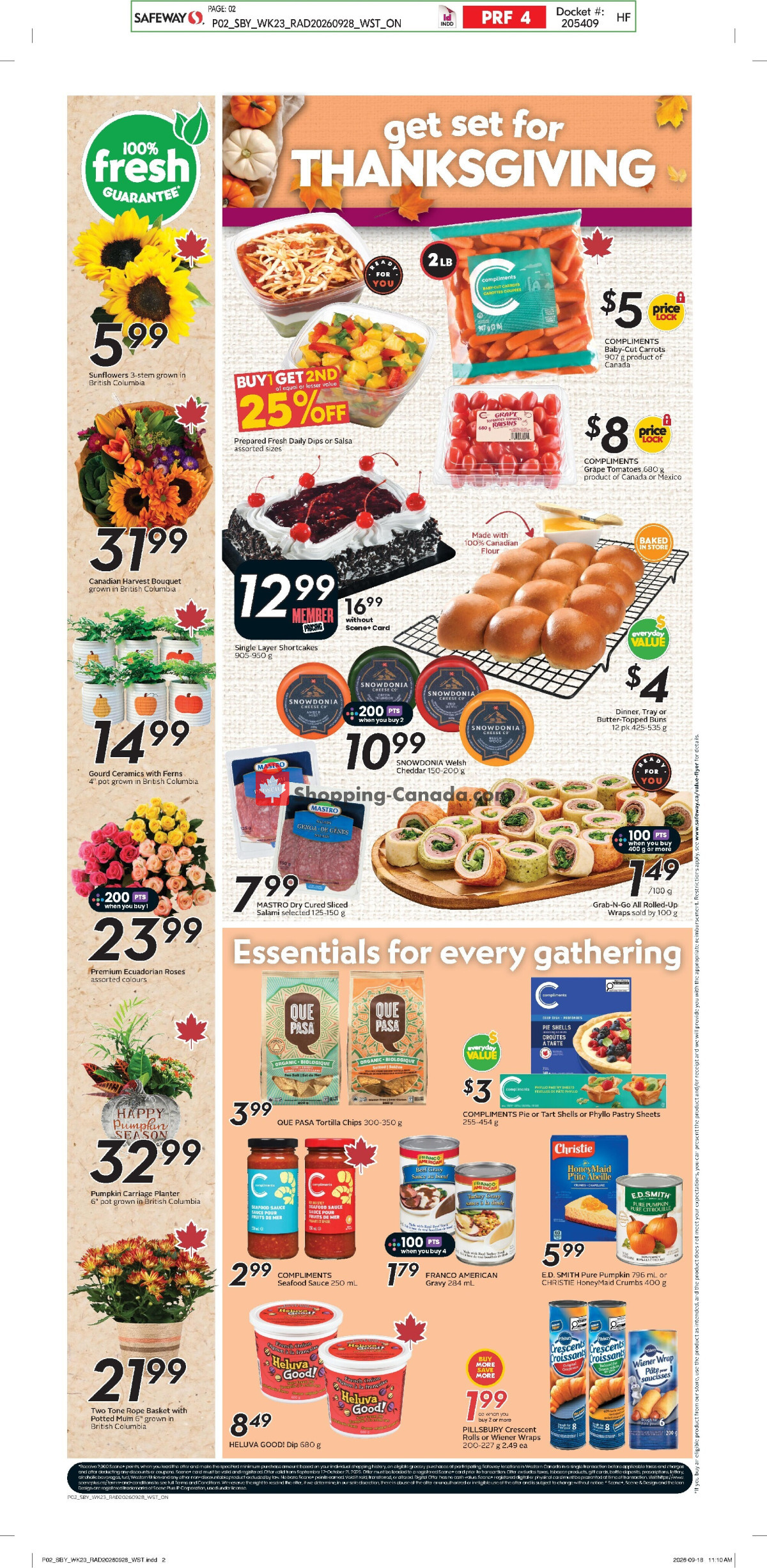 Safeway flyer from Thursday October 1, 2026 to Wednesday October 7, 2026 - page 4