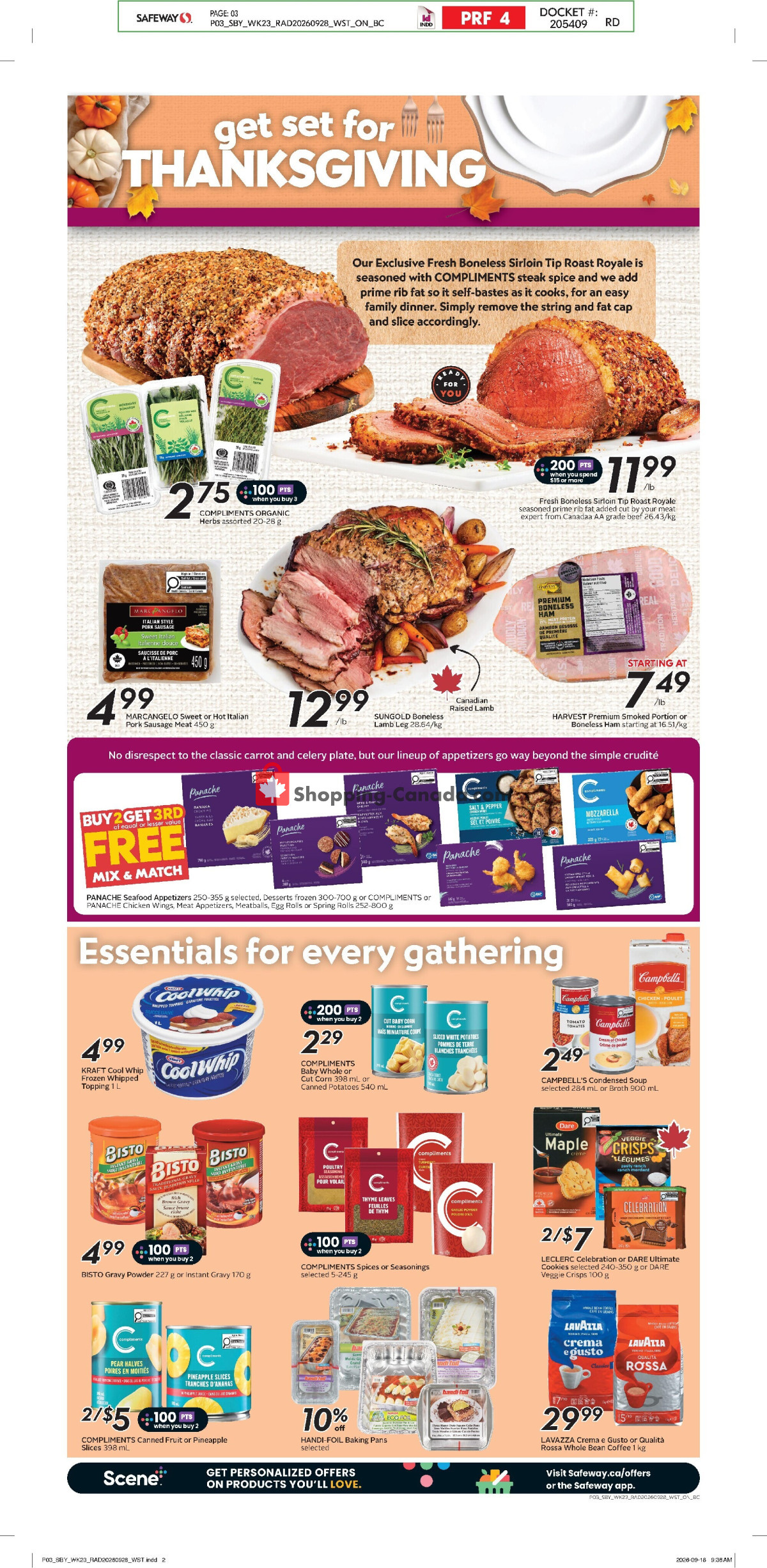 Safeway flyer from Thursday October 1, 2026 to Wednesday October 7, 2026 - page 5