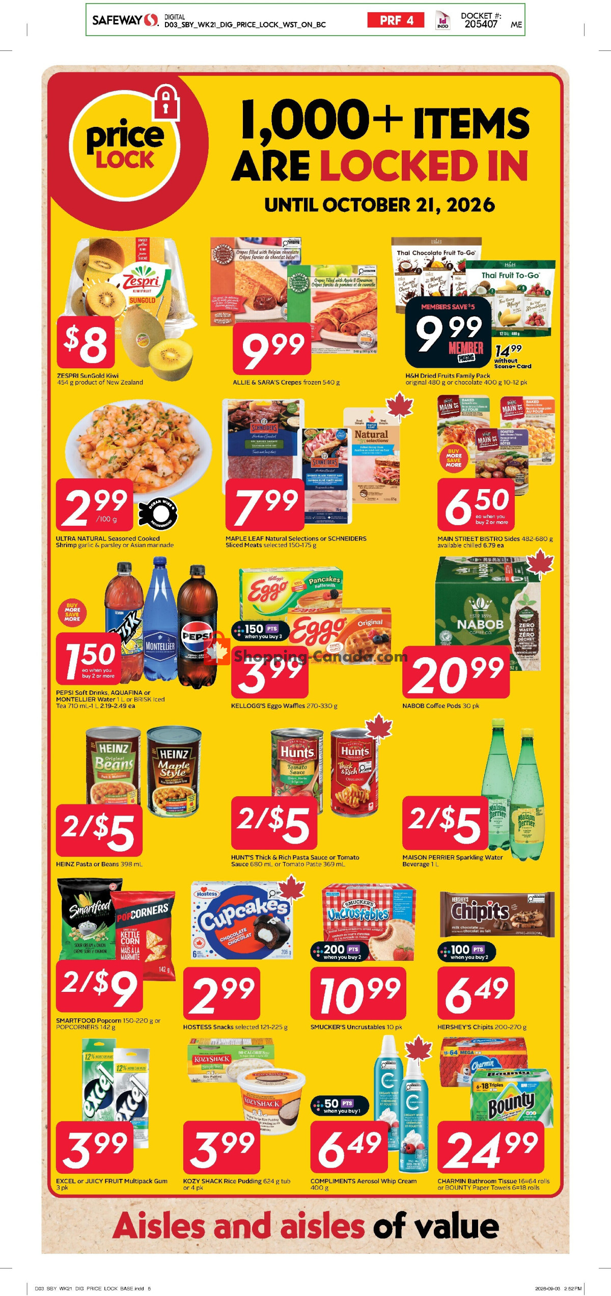 Safeway flyer from Thursday September 17, 2026 to Wednesday September 23, 2026 - page 14