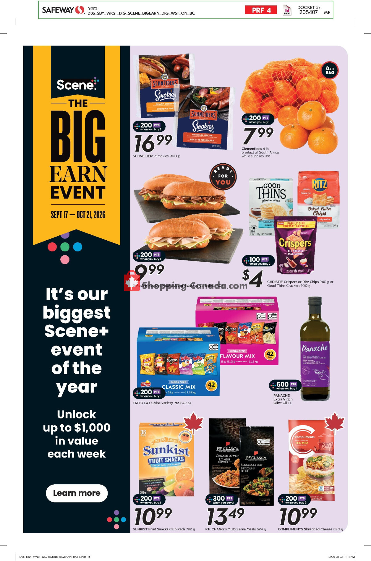Safeway flyer from Thursday September 17, 2026 to Wednesday September 23, 2026 - page 16