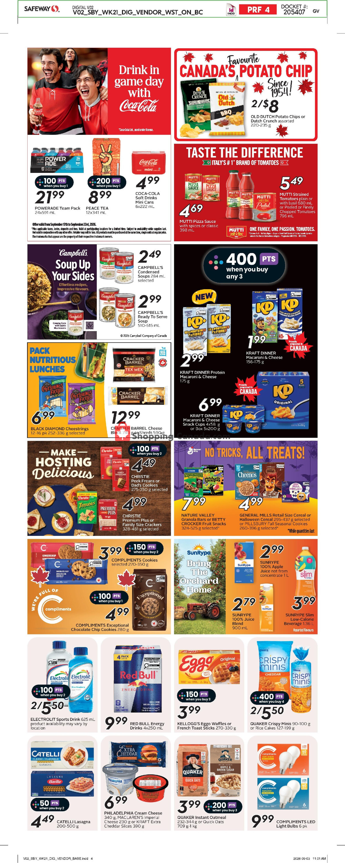 Safeway flyer from Thursday September 17, 2026 to Wednesday September 23, 2026 - page 19