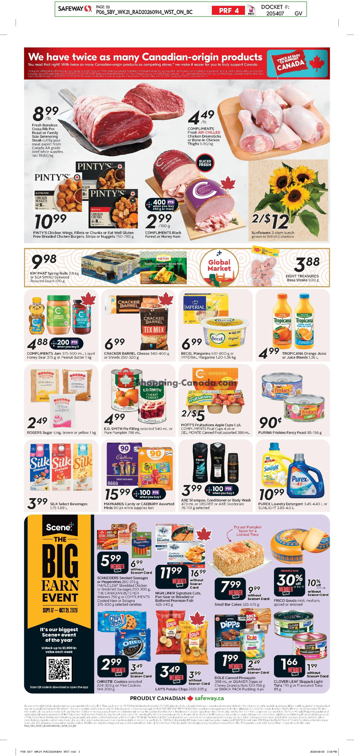 Safeway flyer from Thursday September 17, 2026 to Wednesday September 23, 2026 - page 3